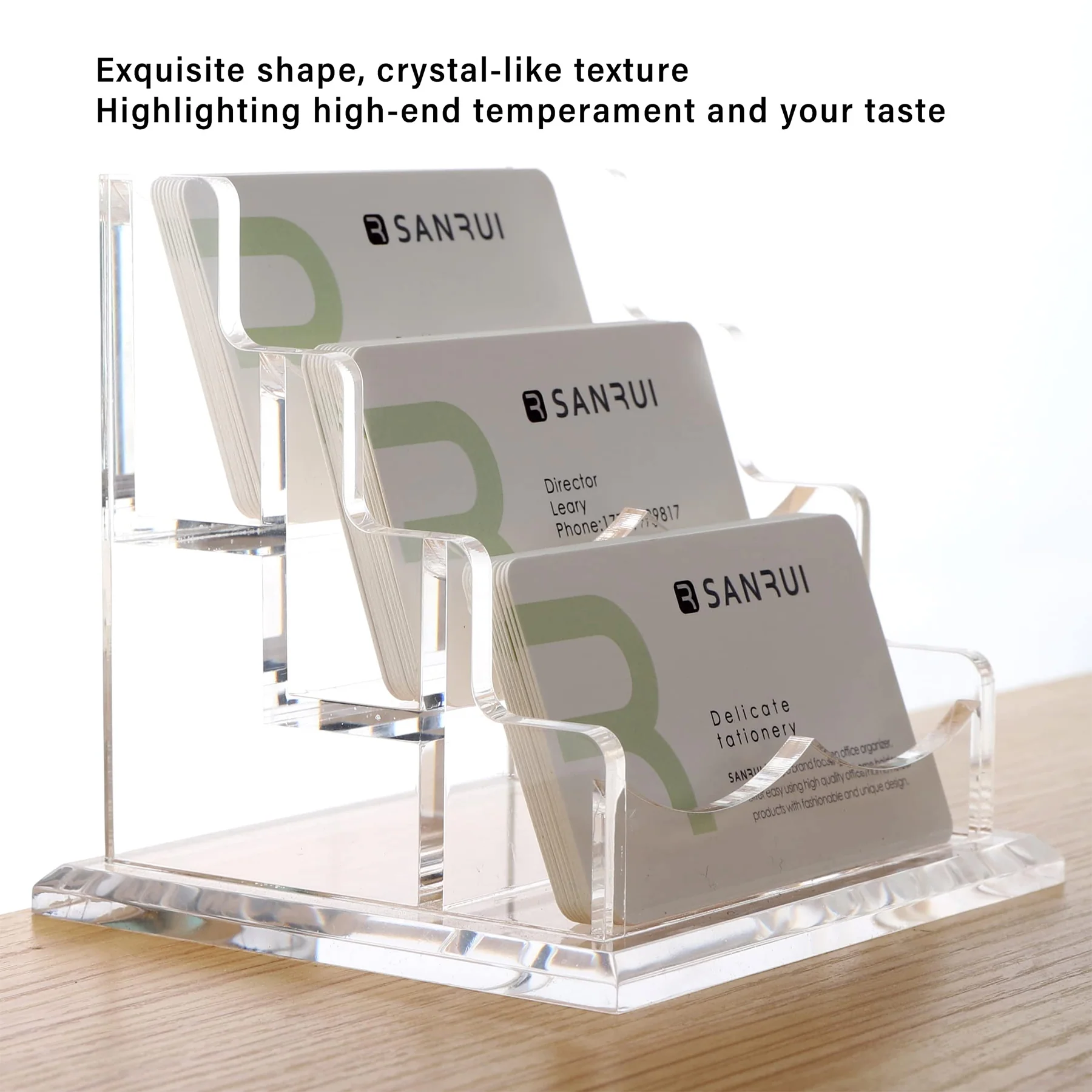 Premium Acrylic Business Card Holder