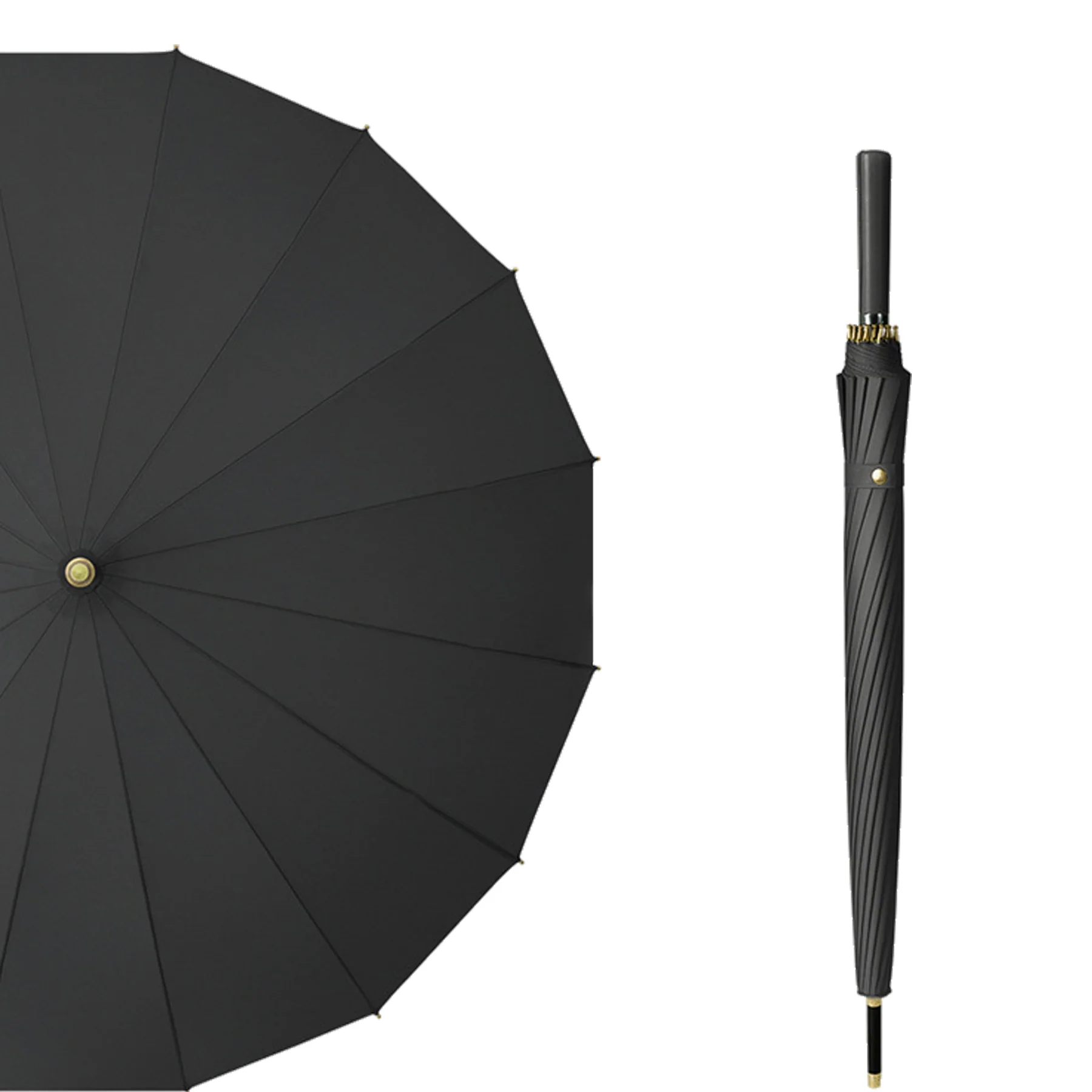 16 Rib Large Straight Umbrella