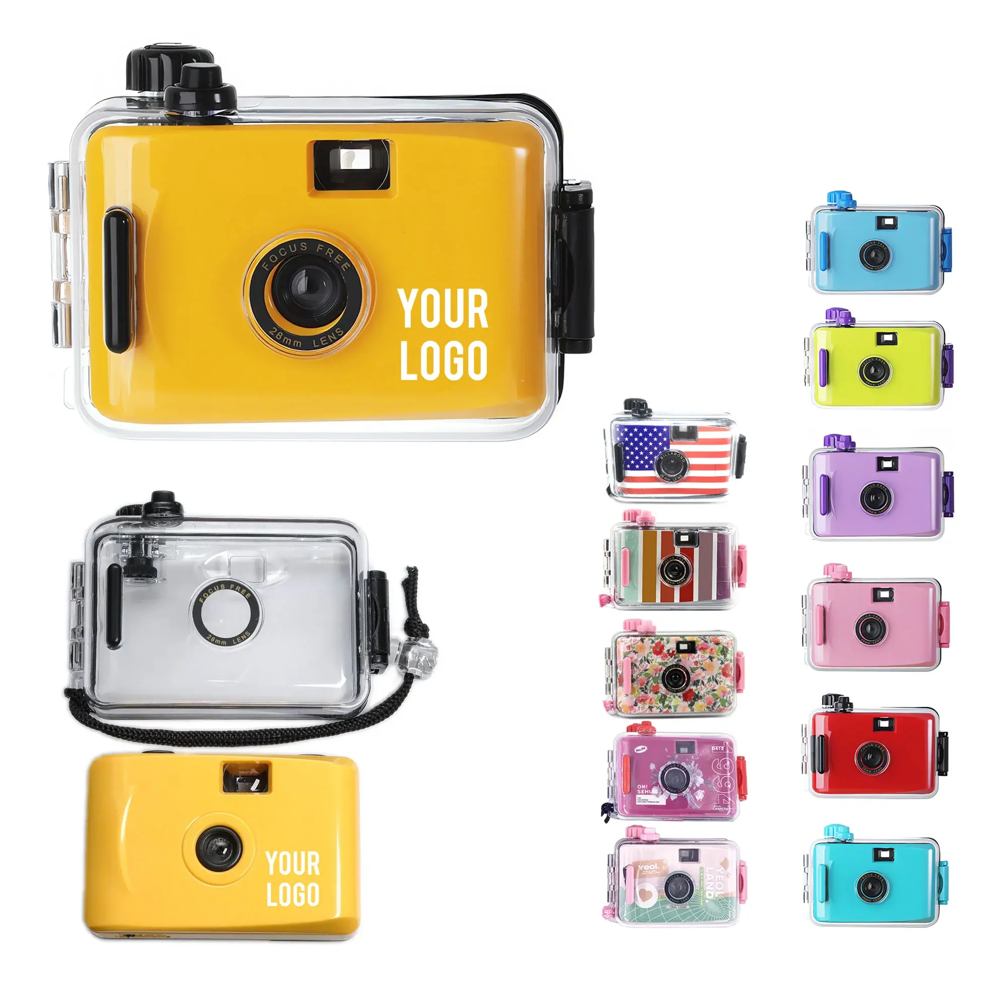 Fashion Reusable Waterproof Vintage Film Camera