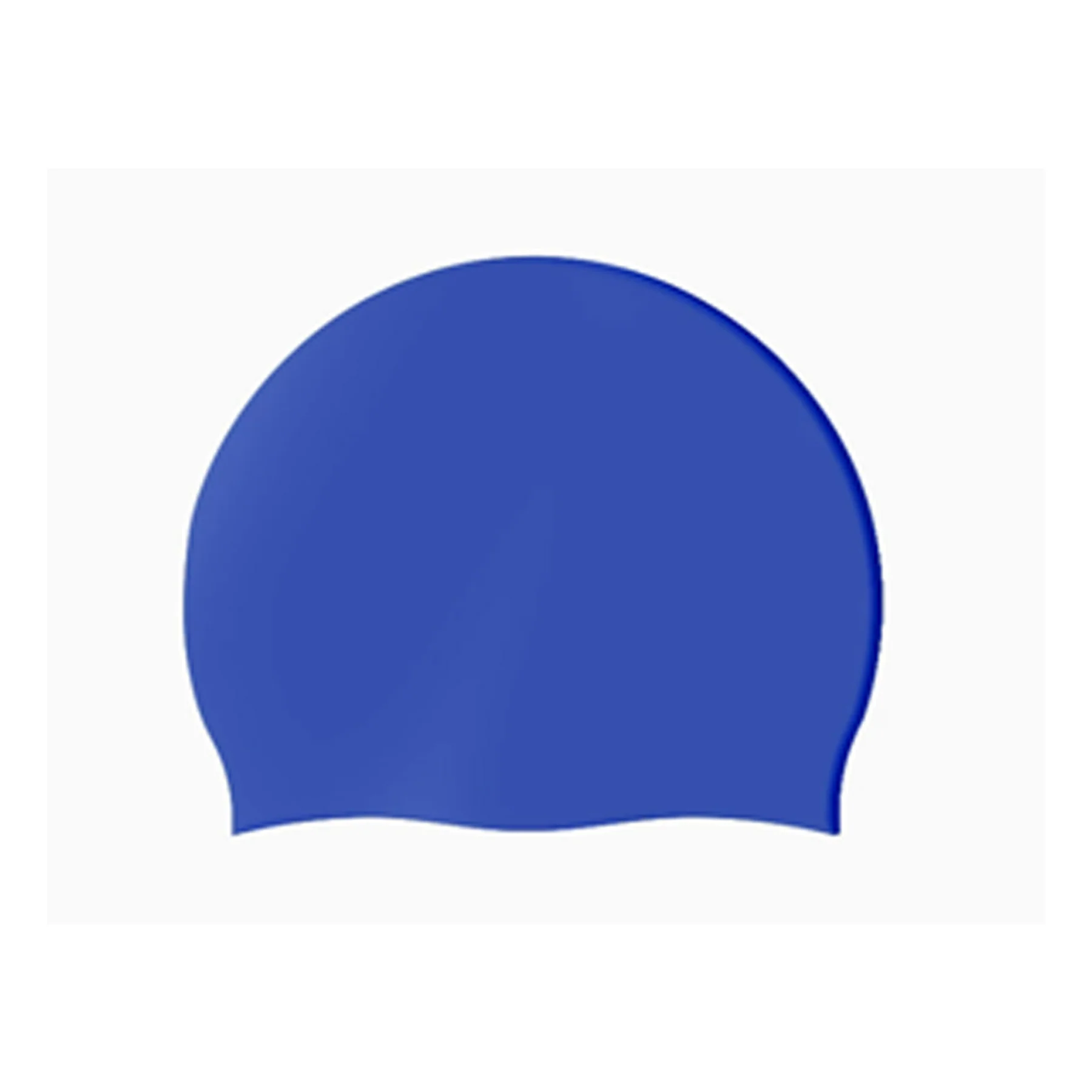 Solid Color Silicone Swim Cap