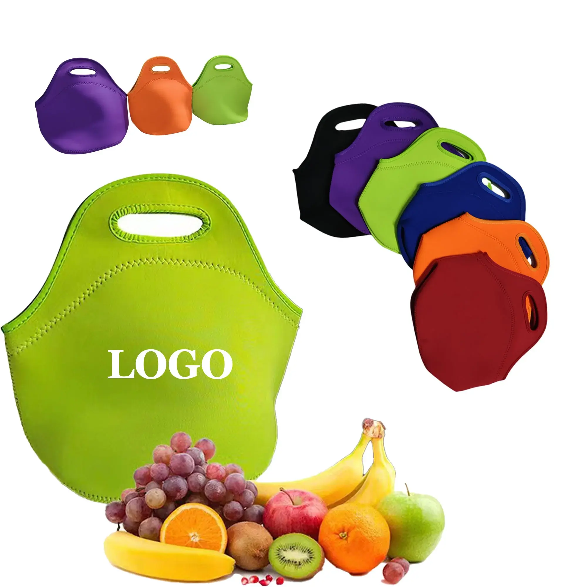 Waterproof Lunch Tote With Zipper