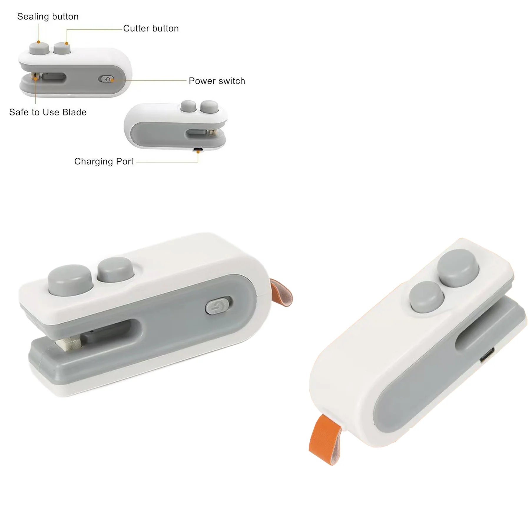 2-in-1 Manual Bag Sealer