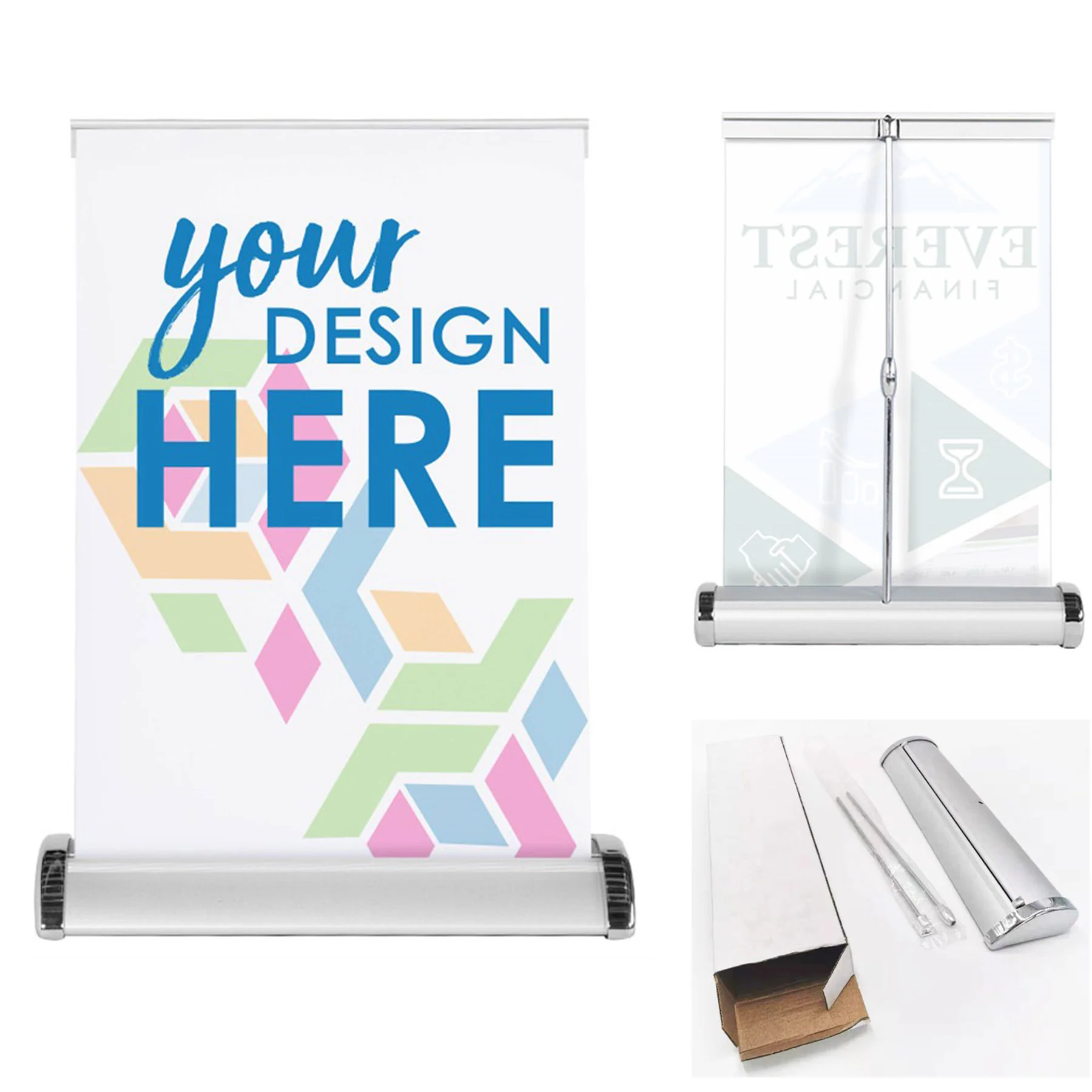 Table Top Retractable Banner