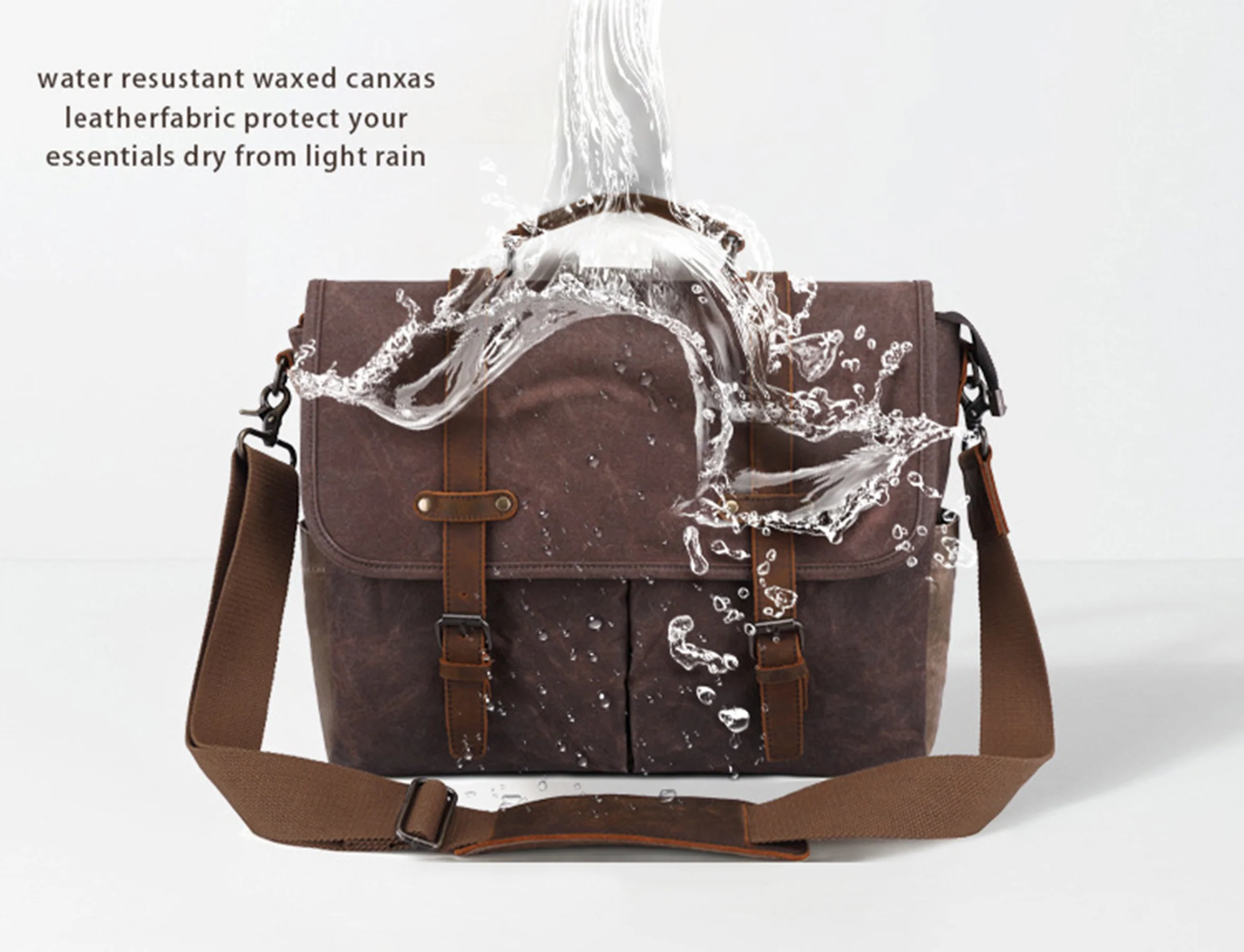 Vintage Messenger Bag