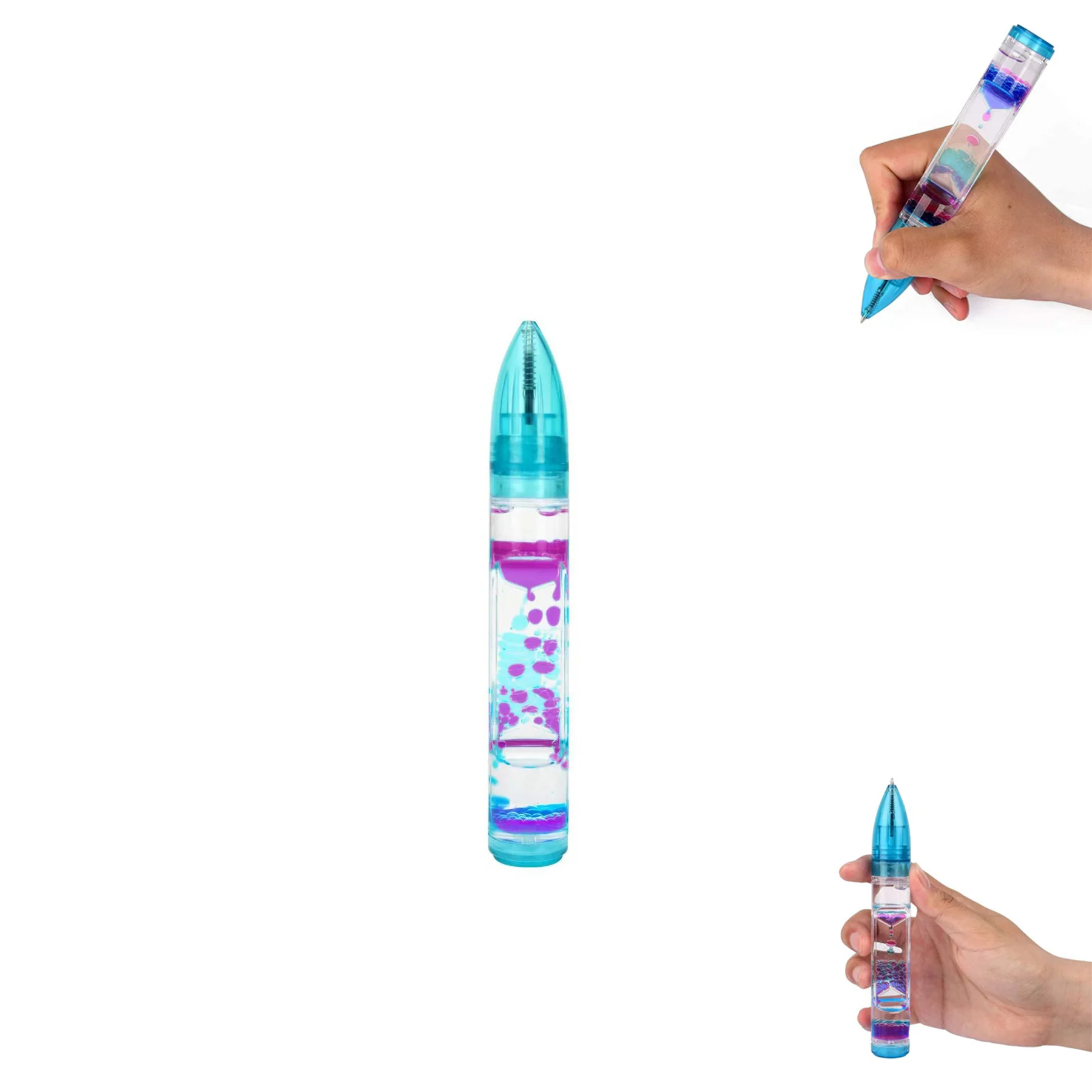 Color Oil Hourglass Pen