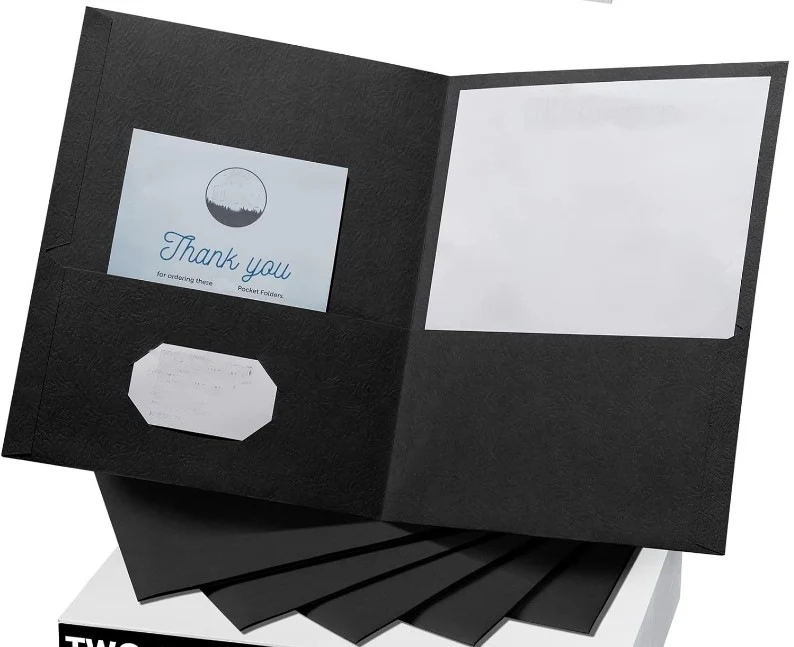 Paper Process Presentation Folder