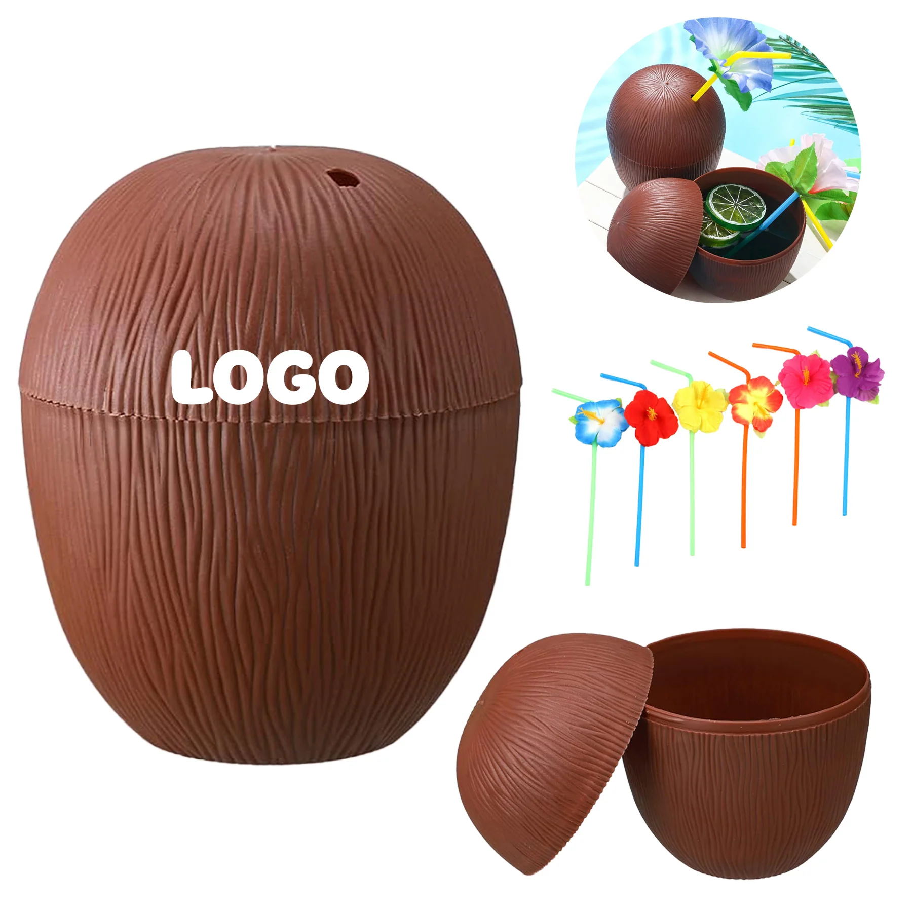 16 Oz. Coconut Cups