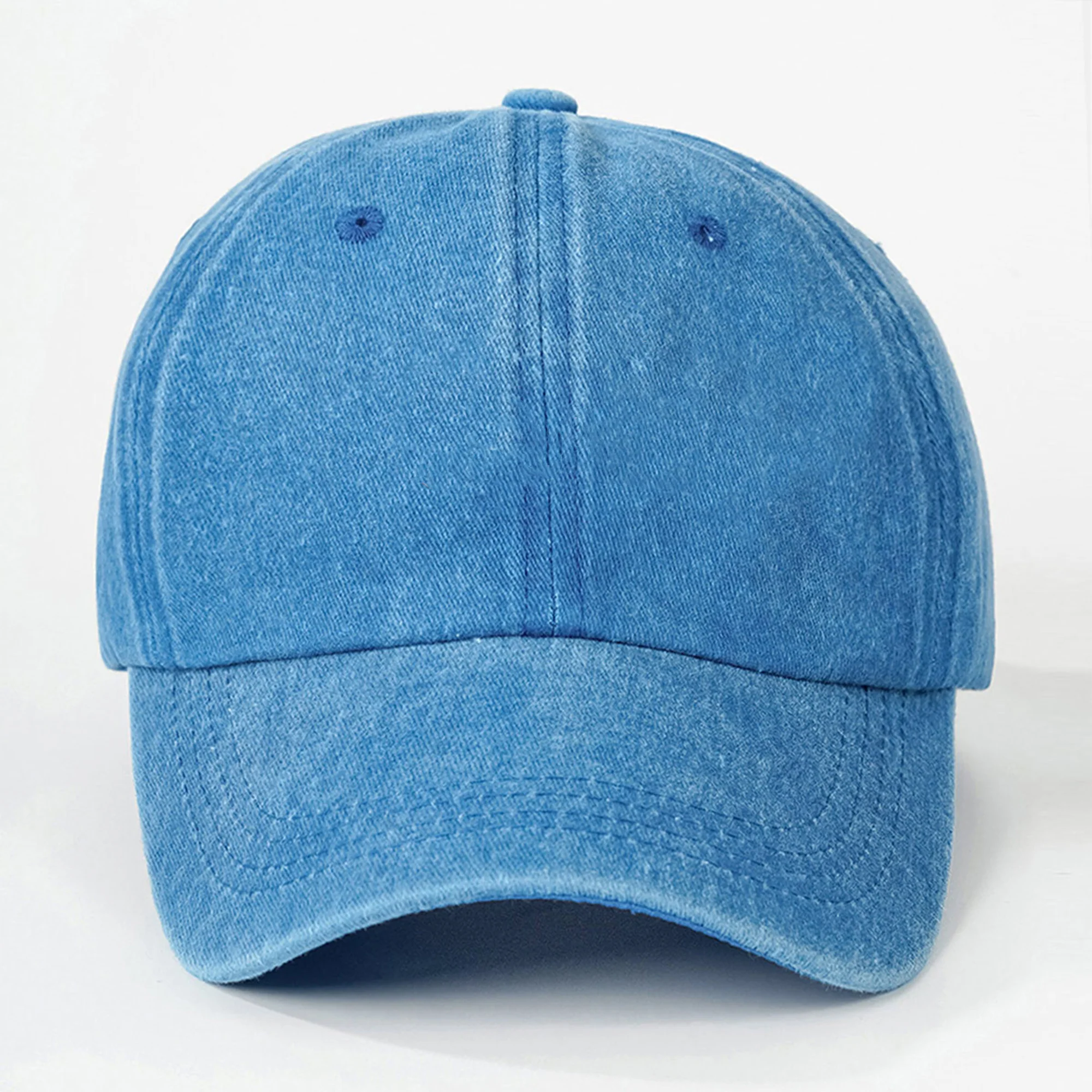 Embroidered Washed Baseball Cap