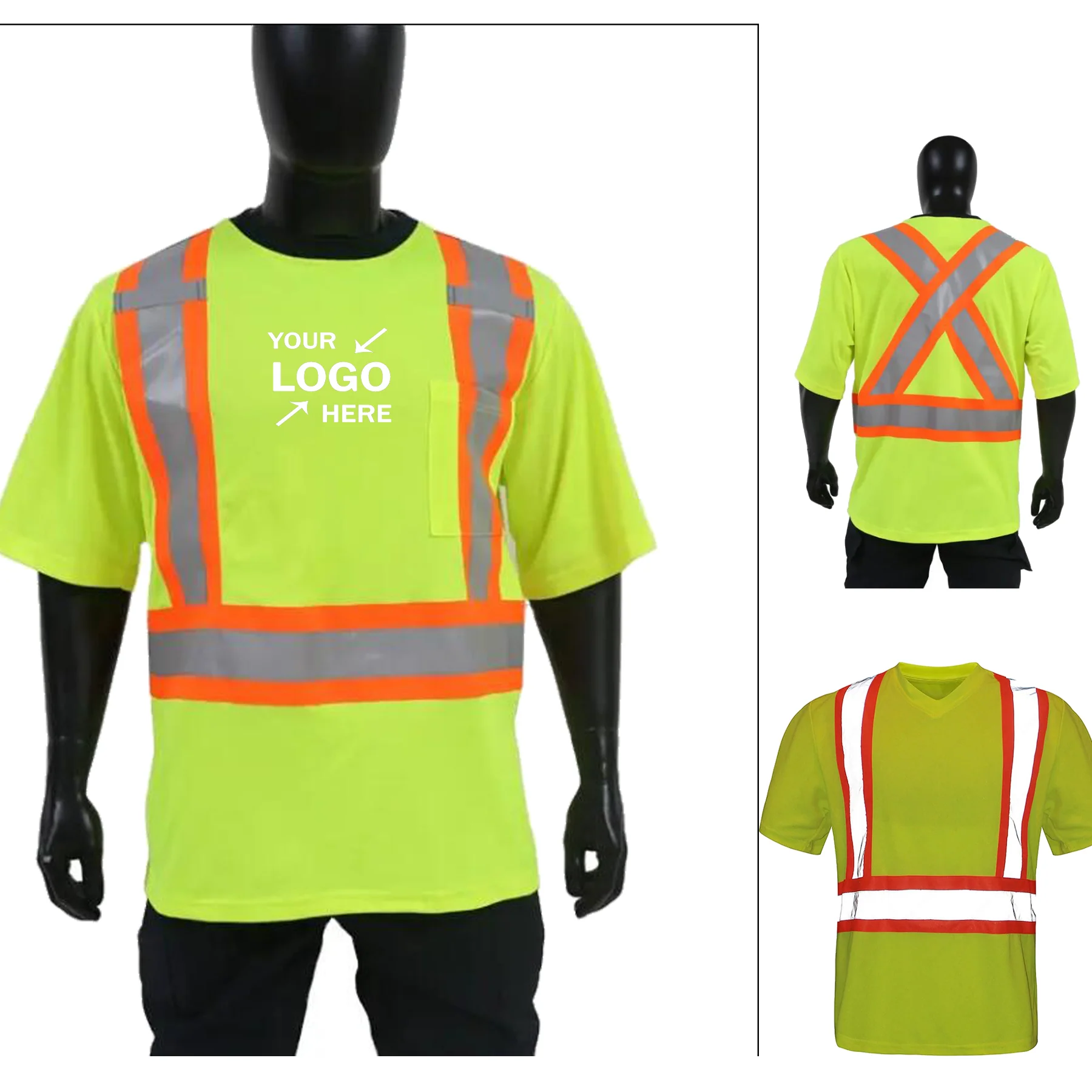 Reflective Short Sleeve T-Shirt