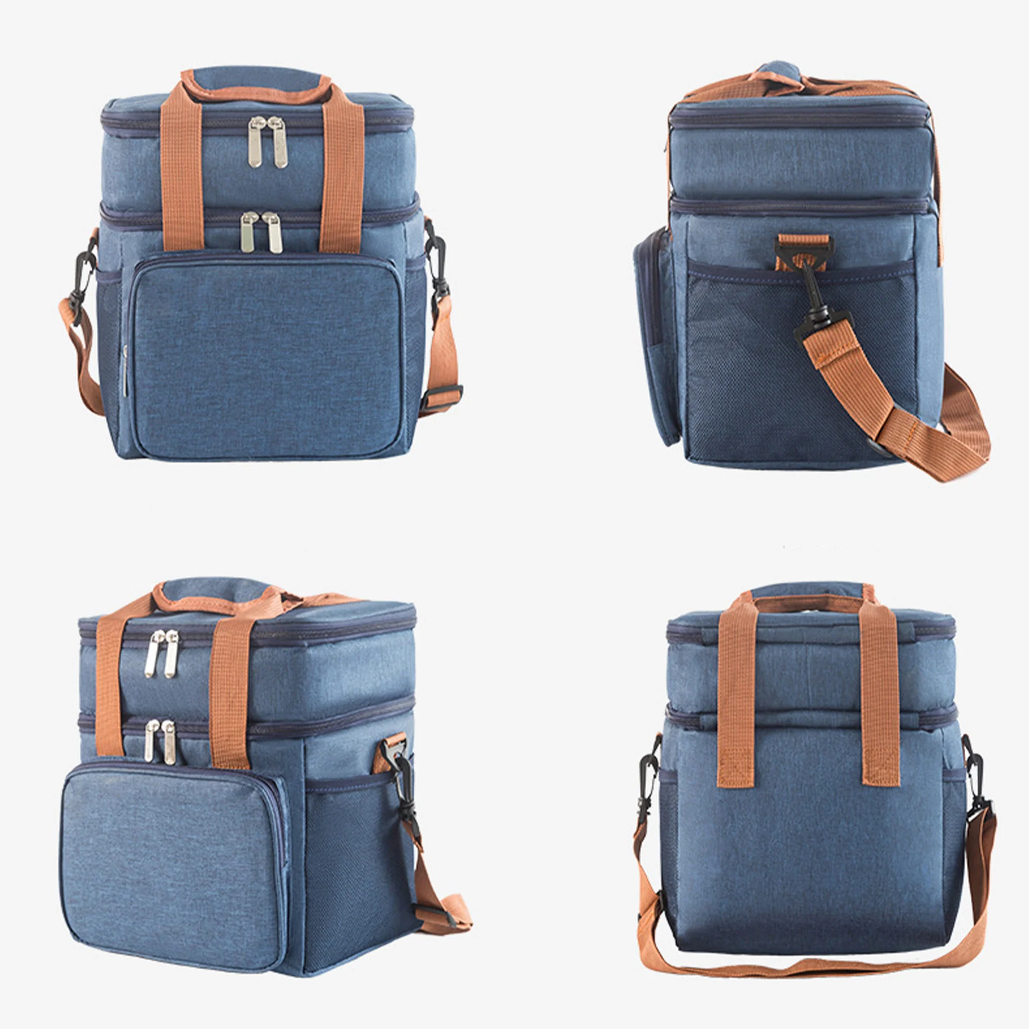 Double-Layer Insulated Lunch Bag