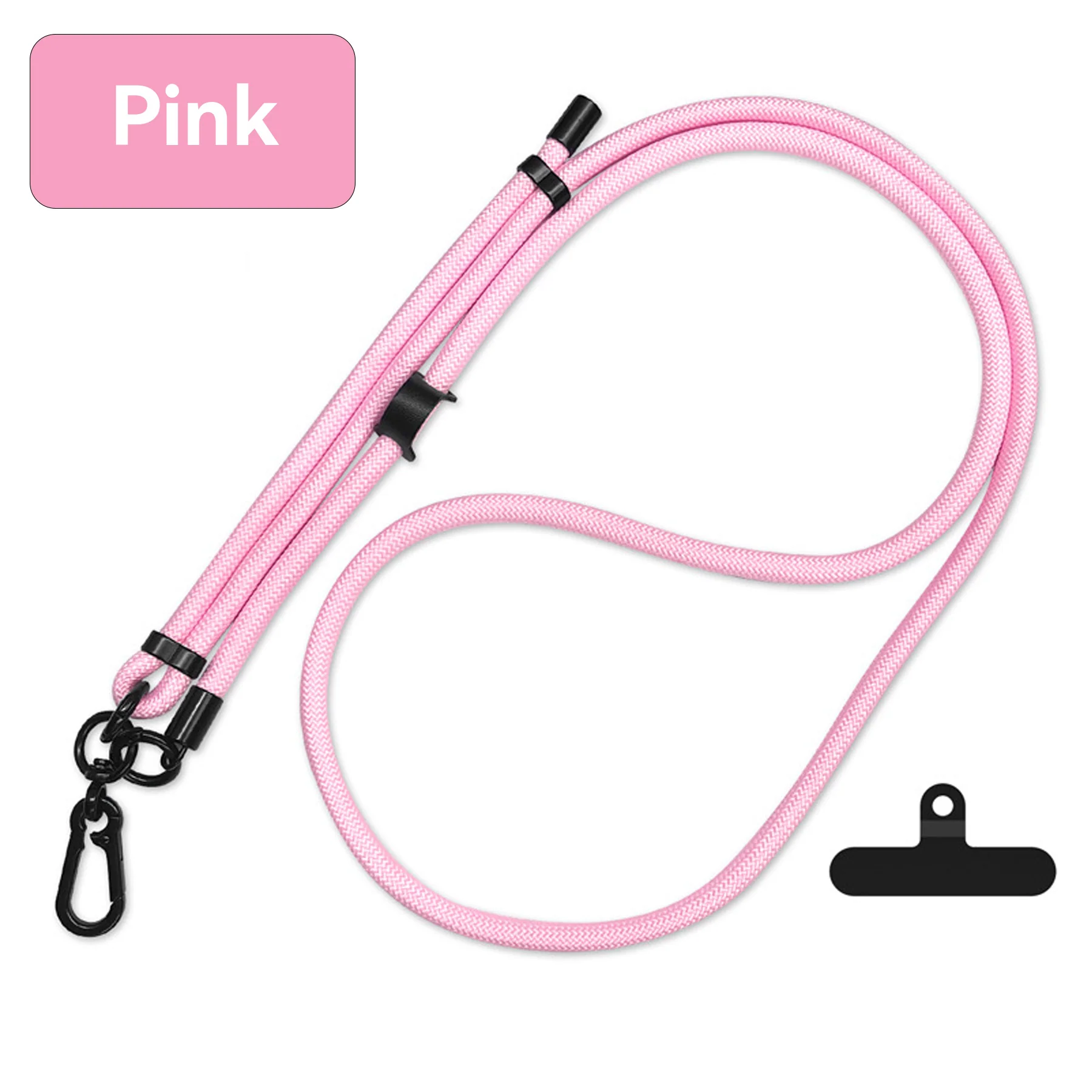 Retractable Polyester Braided Phone Lanyard