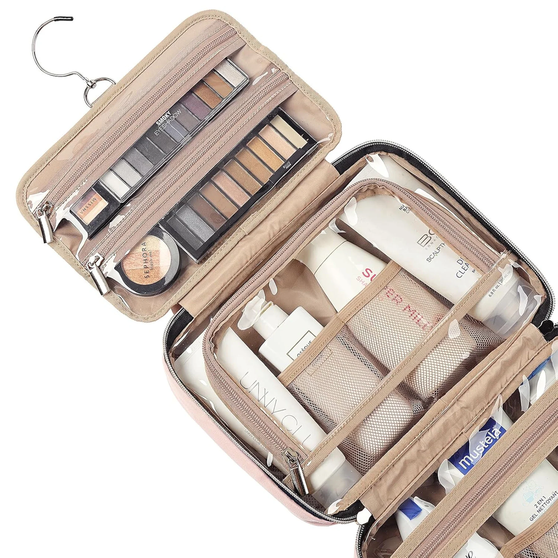 Toiletry Bag Travel Bag with Hanging Hook