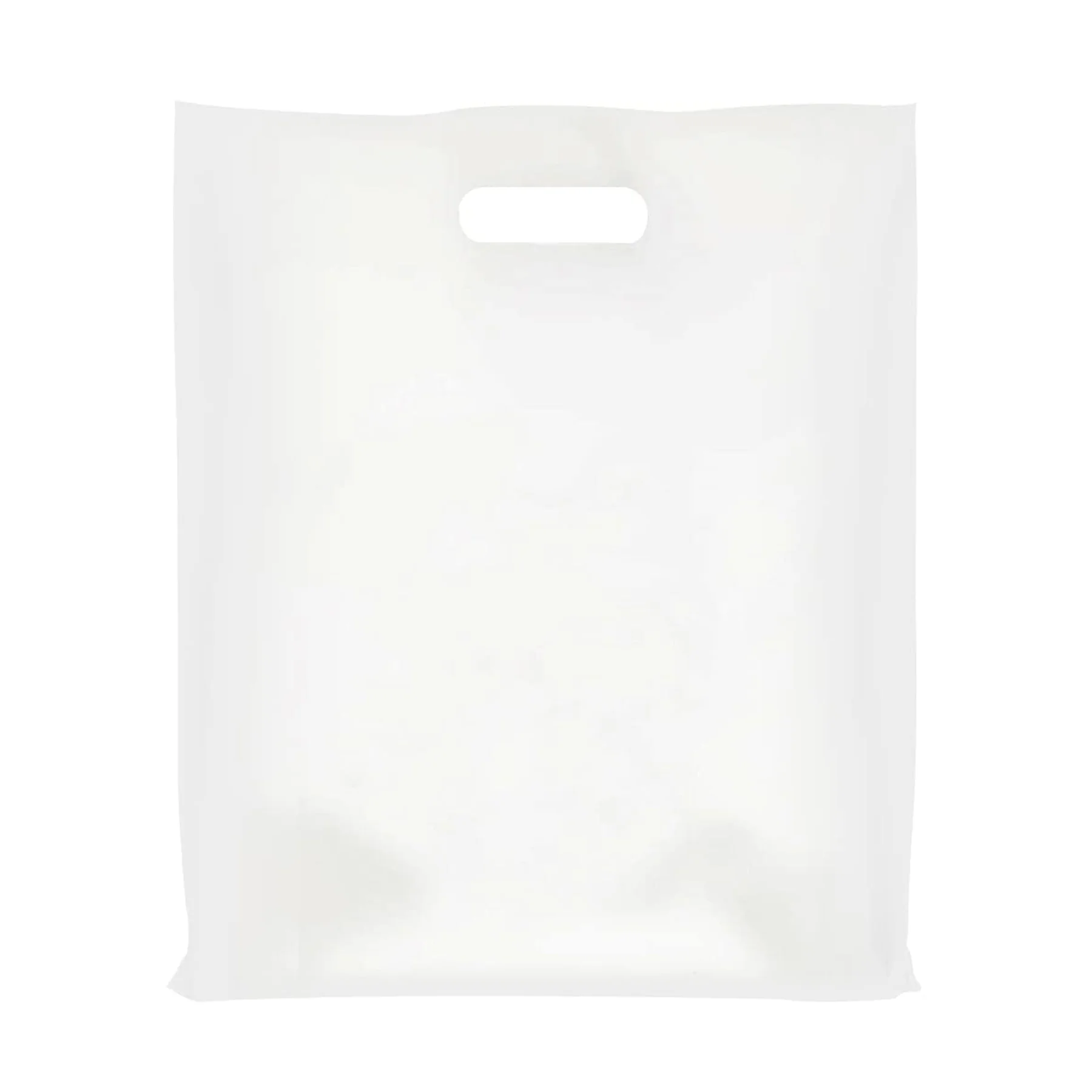 Die Cut Handle Plastic Shopping Bag