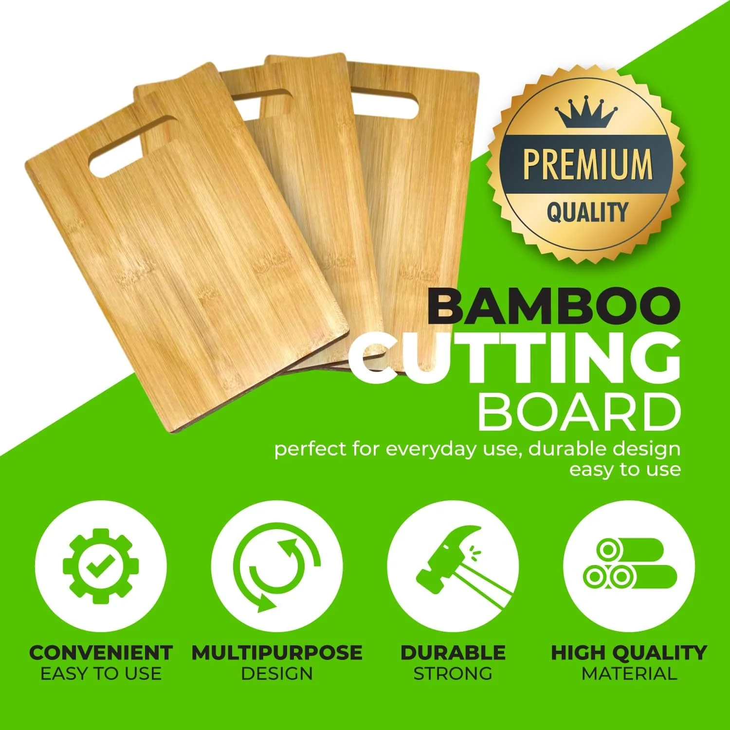 Organic Bamboo Cutting Board