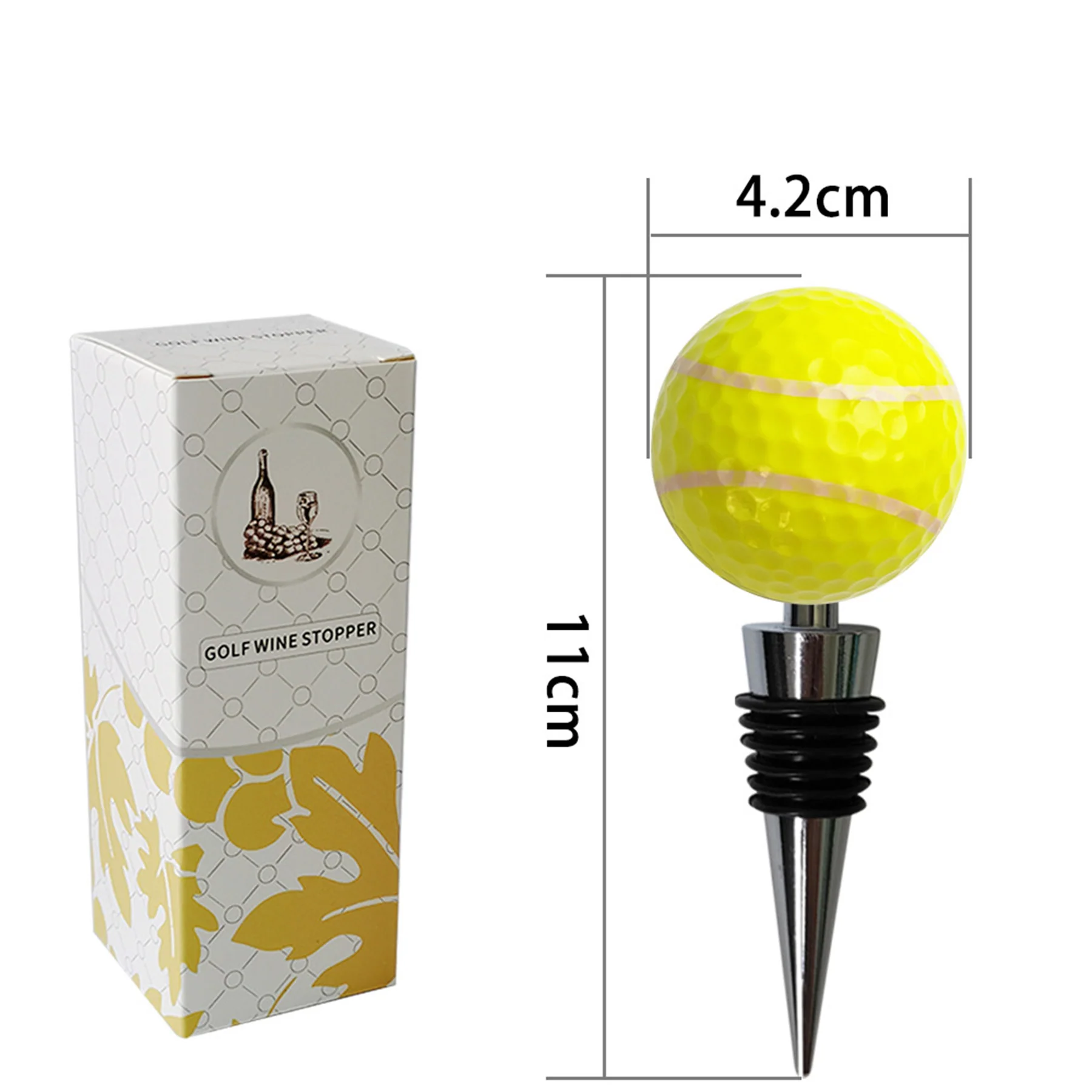 1 PCS Reusable Various Ball Shaped Bottle Stopper