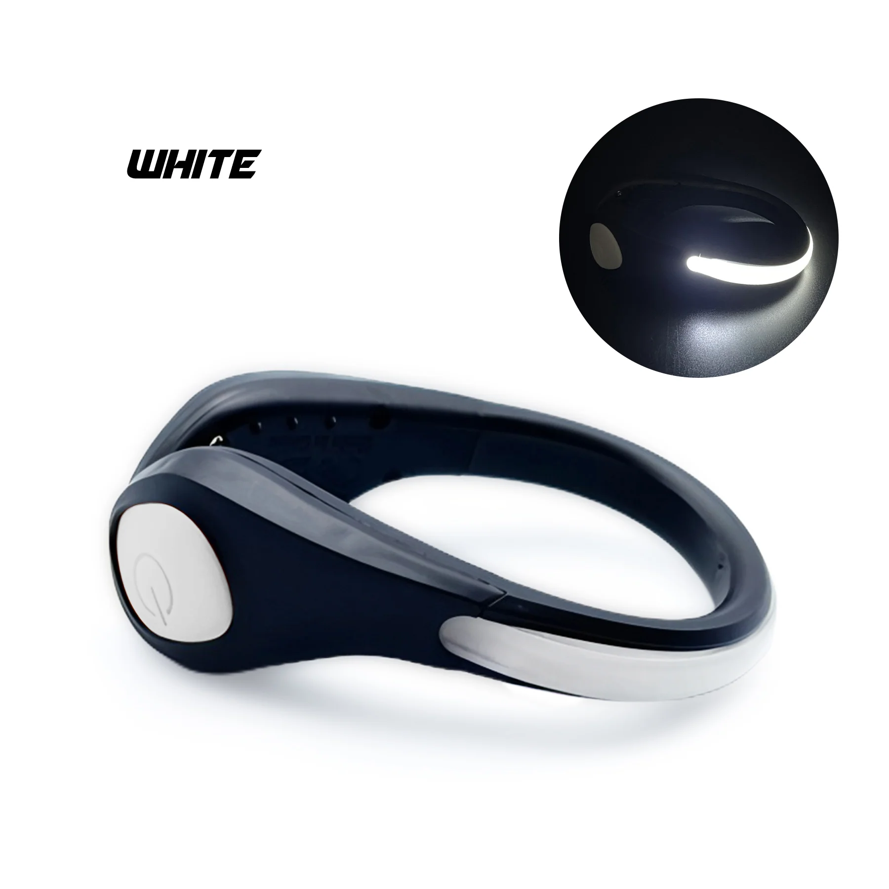 Flashing LED Shoe Safety Clip Light