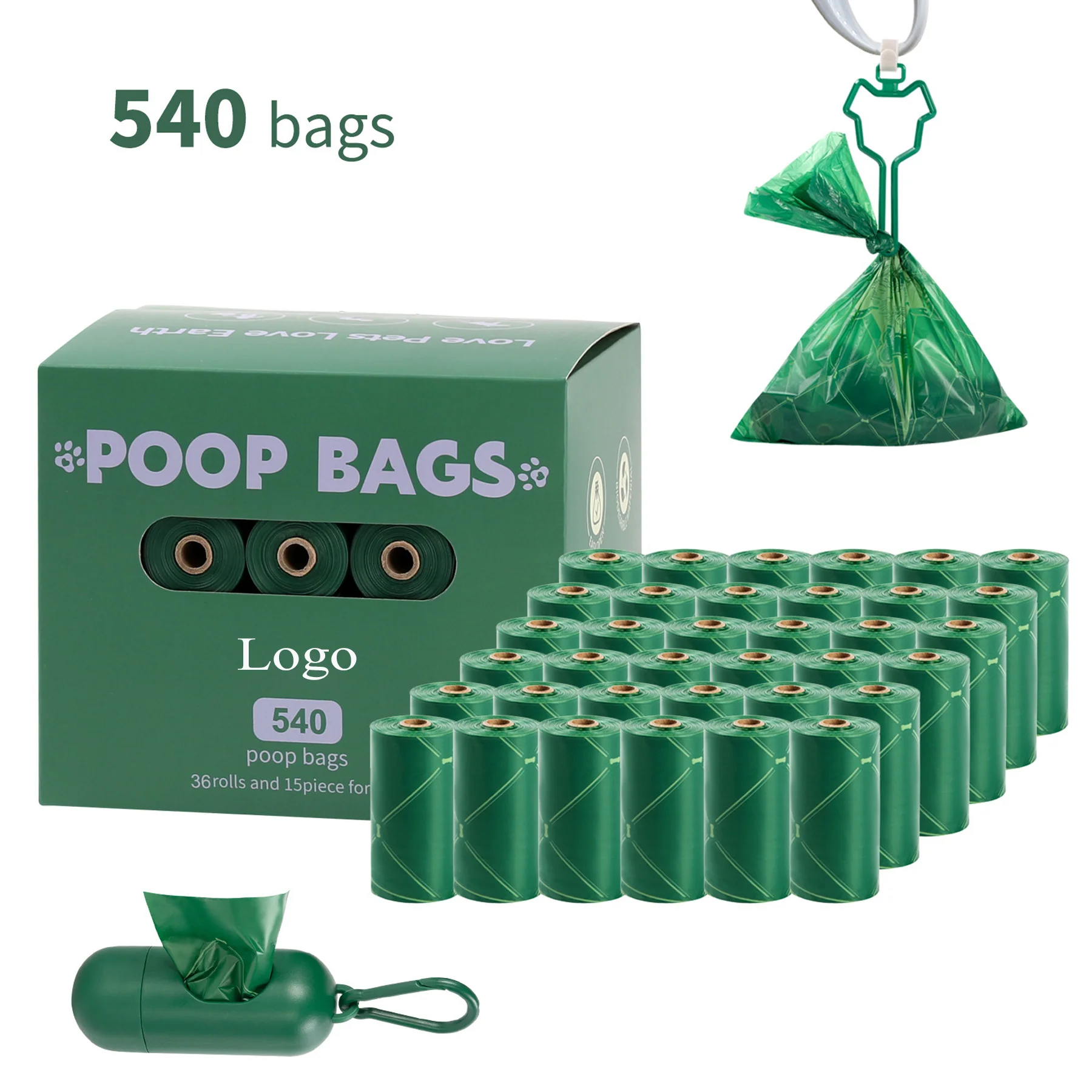 Extra Strong Leak-Proof Dog Poop Bags