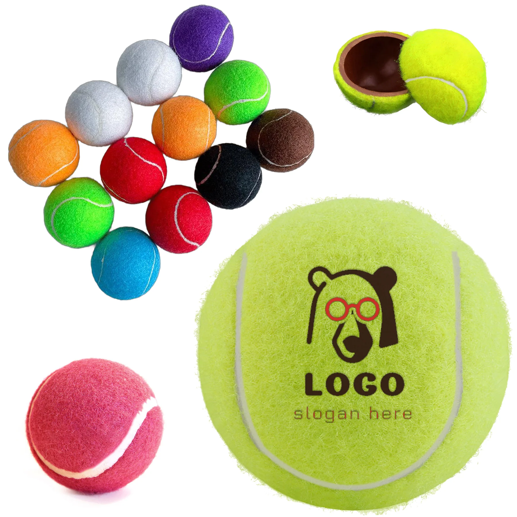High Elastic Training Tennis Balls