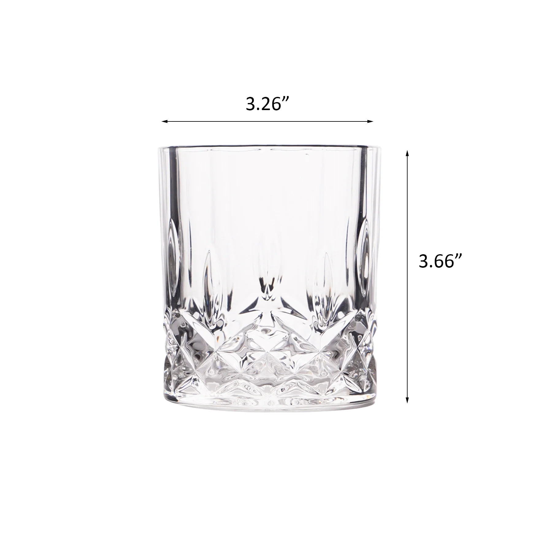 Crystal Bourbon Glasses