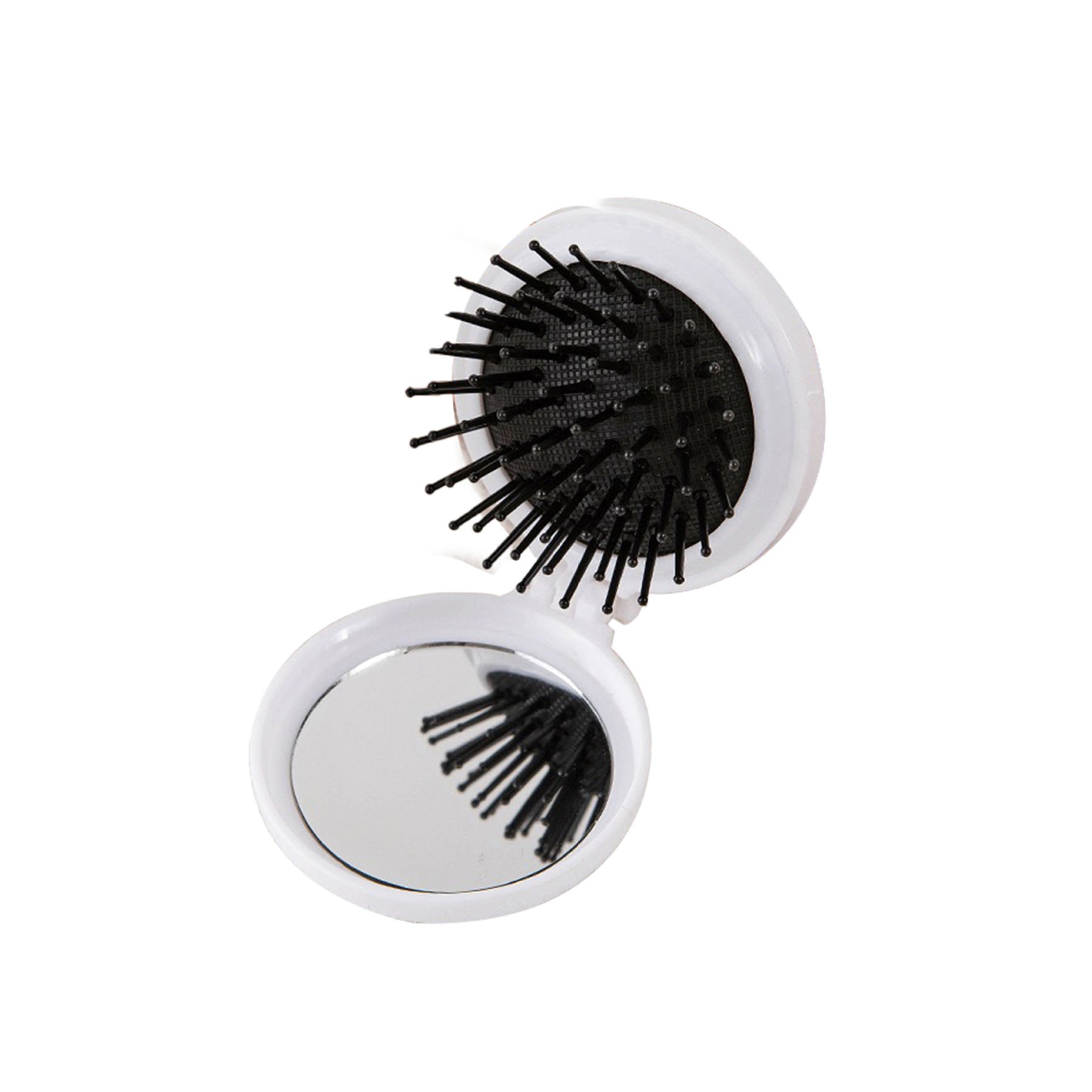 Folding Travel Mirror Hair Brushes