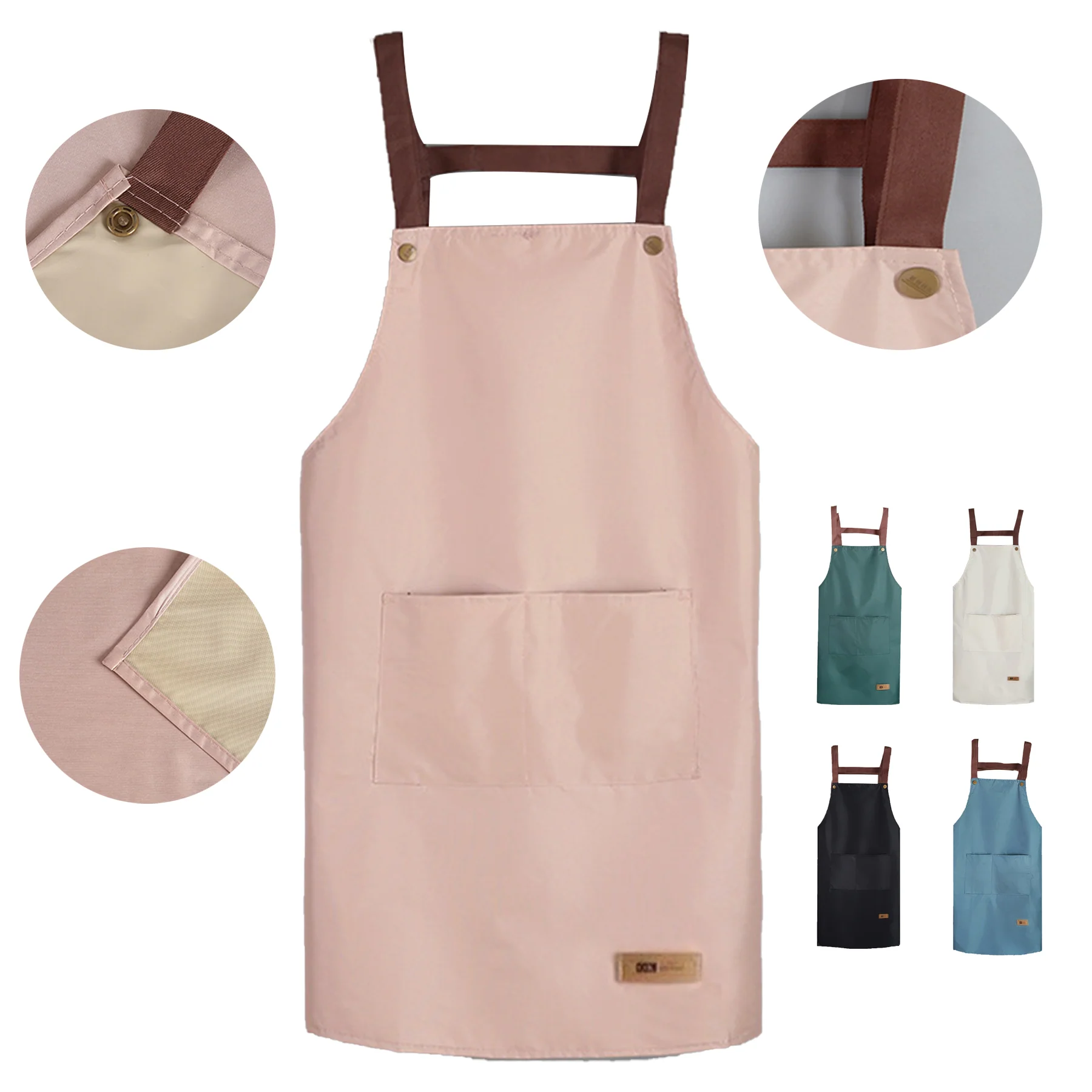 Kitchen Apron With Two Pockets