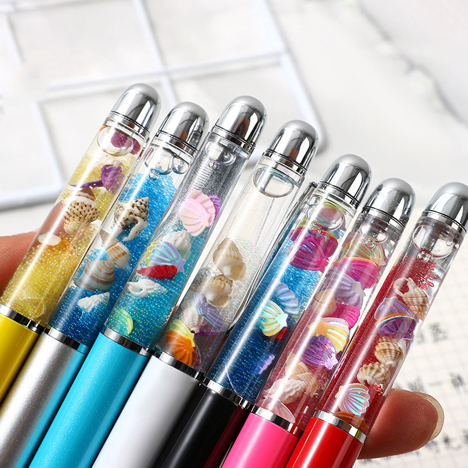 Custom Liquid-Filled 3D Floaters Ballpoint Pen