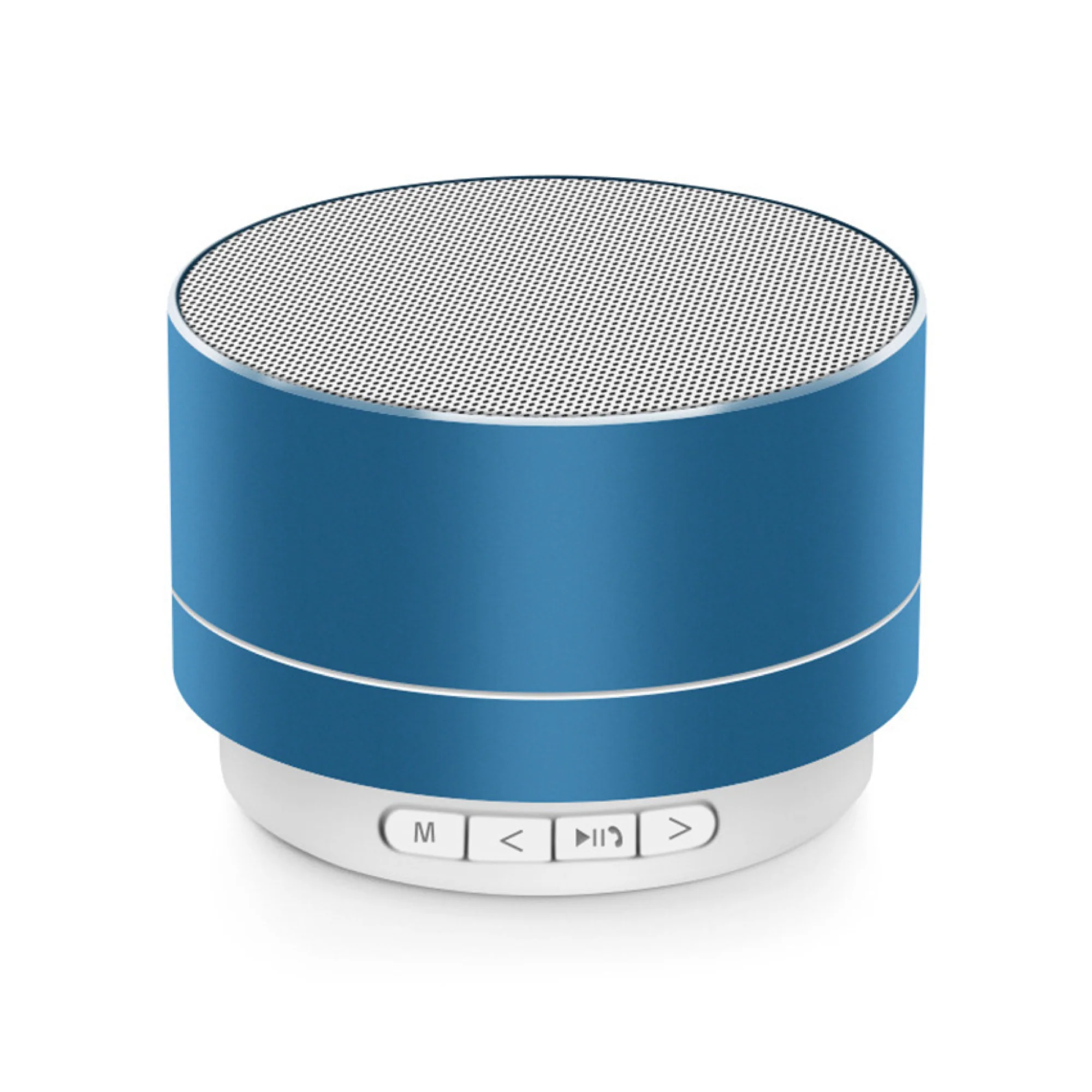Portable Metal Bluetooth Speaker With Led Light