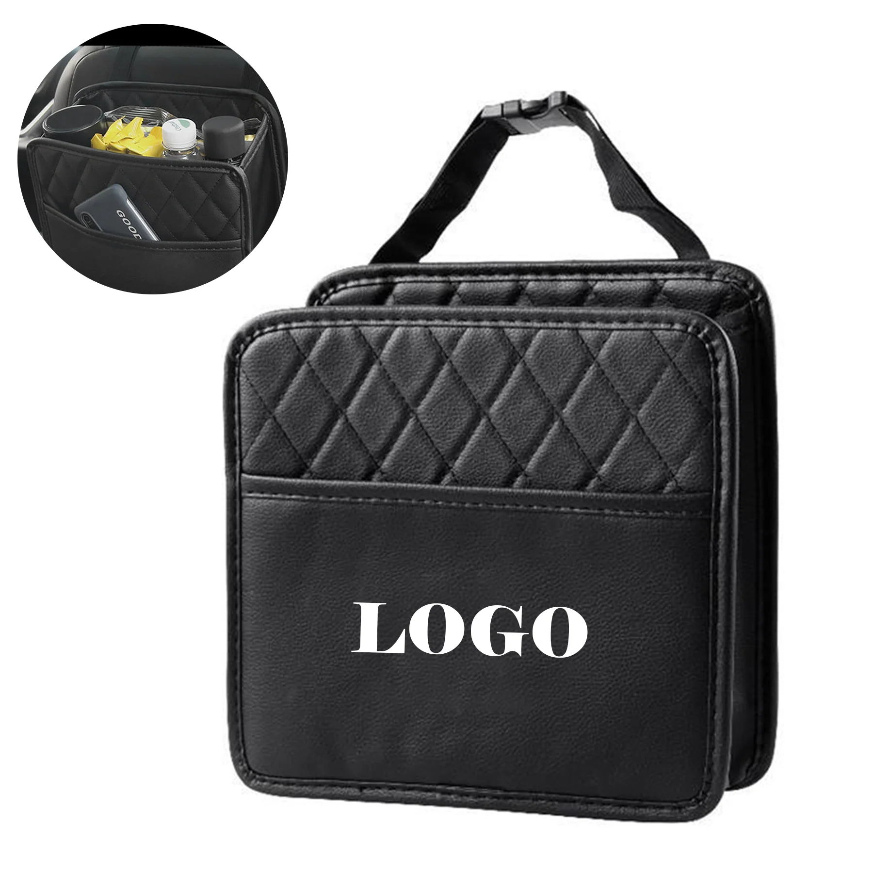 Car Seat Back Hanging Bag Paper Towels and Small Items