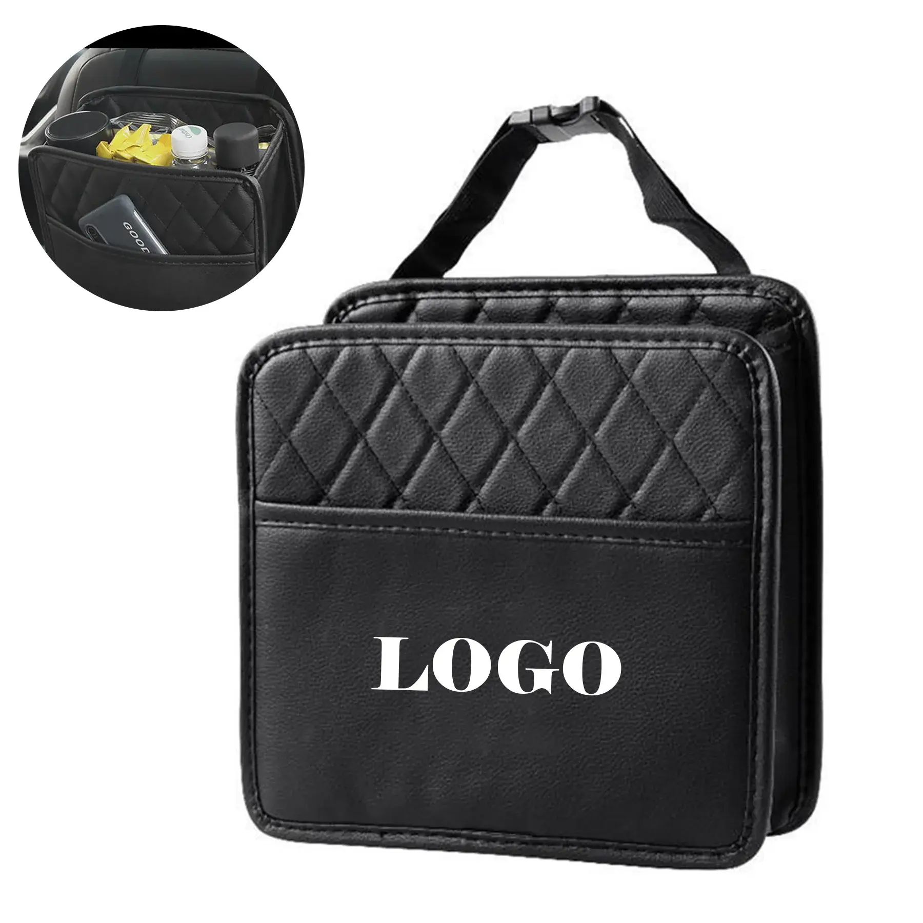 Car Seat Back Hanging Bag Paper Towels and Small Items