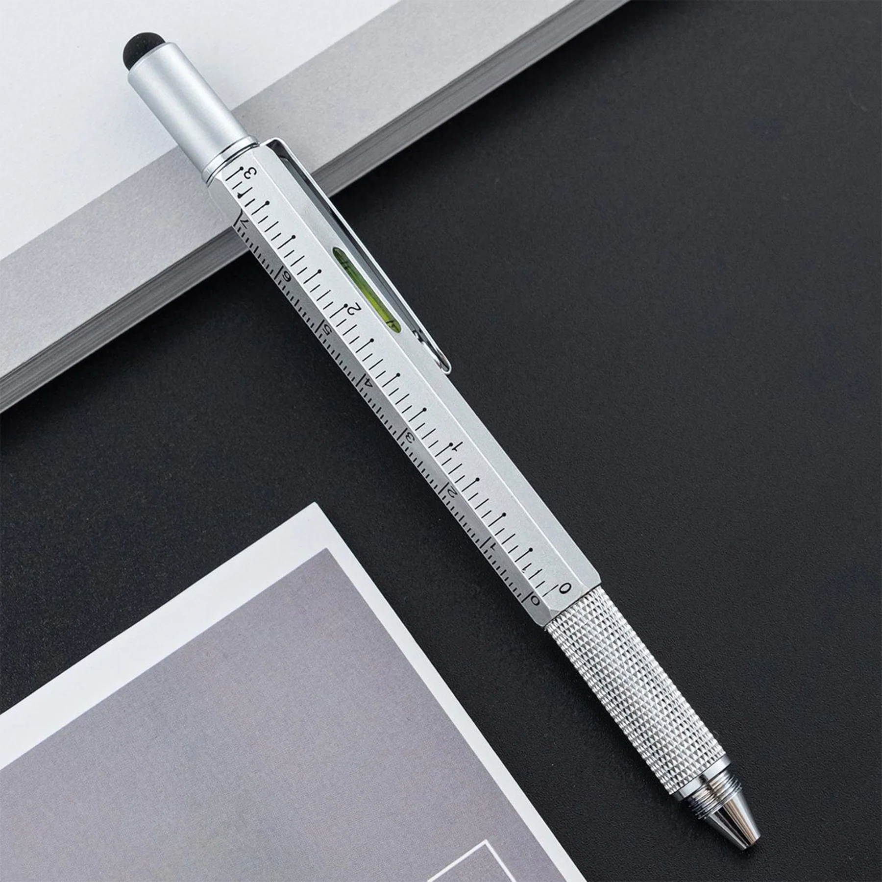 6 In 1 Multi Function Tool Ballpoint Pen