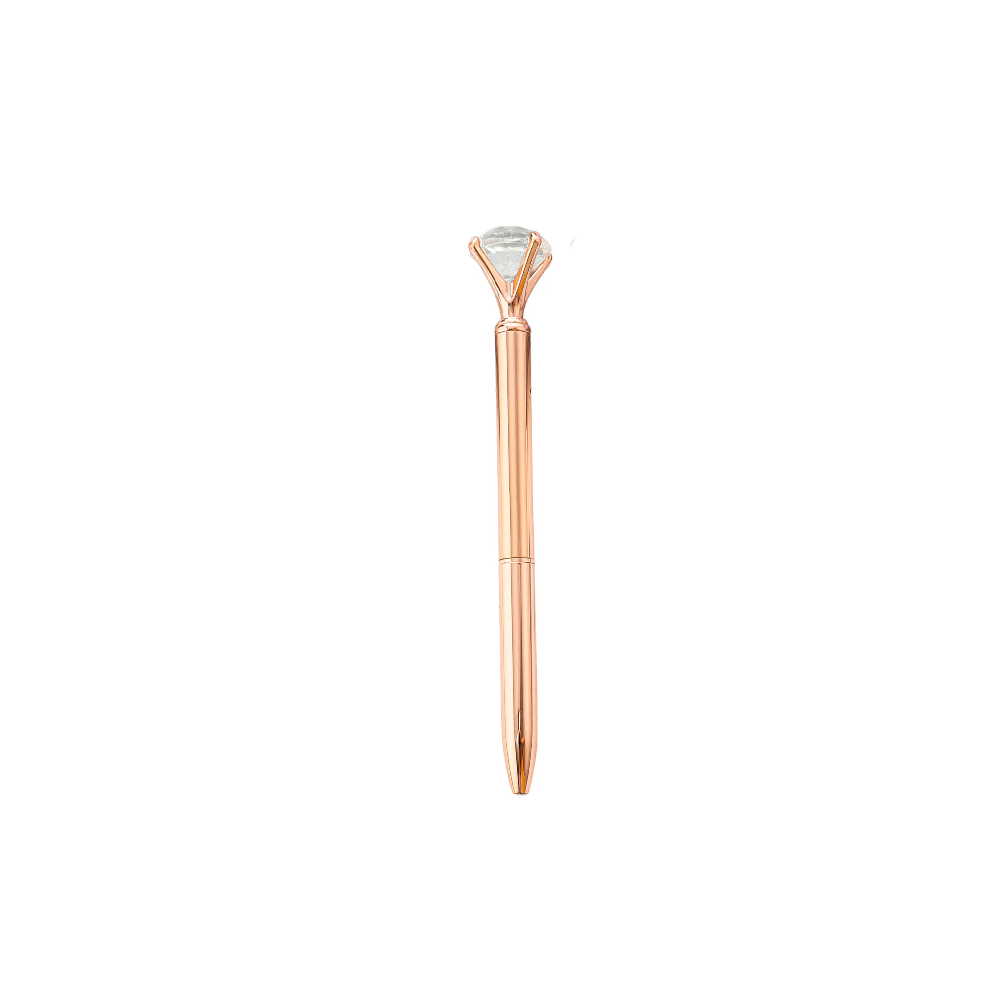 Big Crystal Diamond Metal Ballpoint Pen