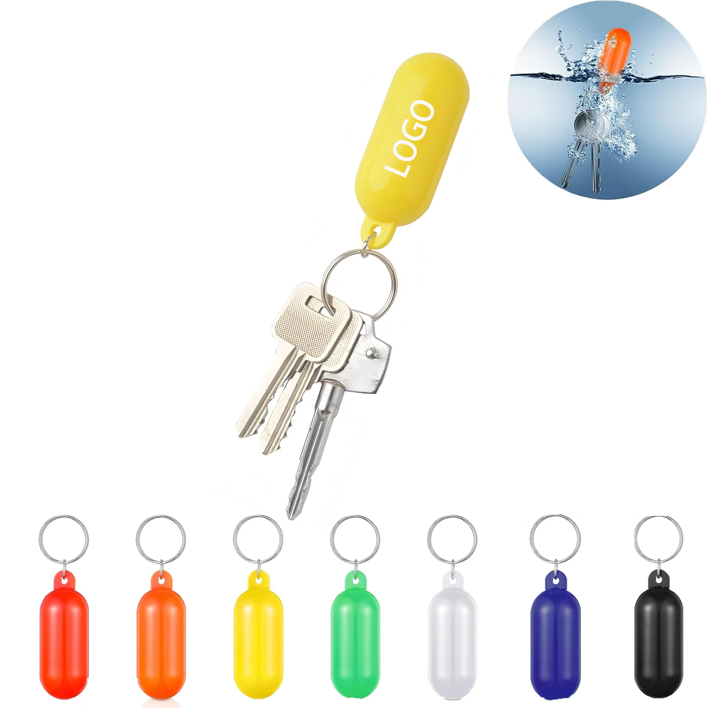 Boat Floating Keychain