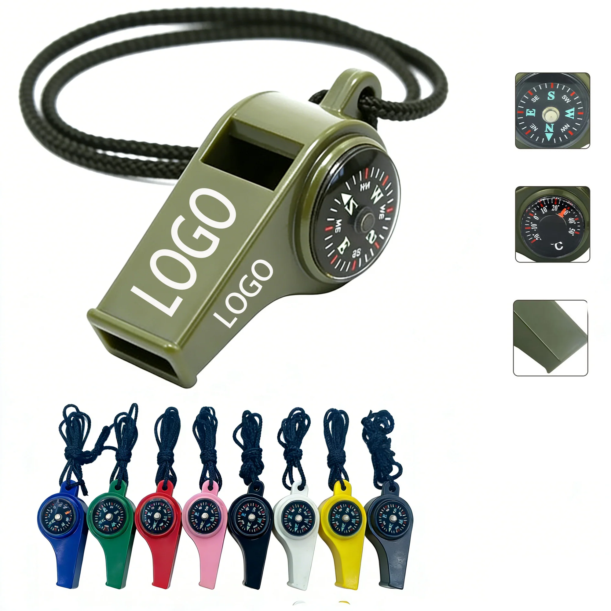 3-in-1 Emergency Whistles
