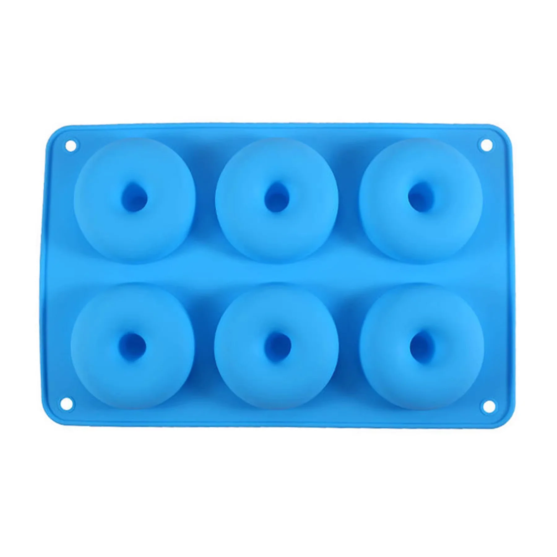 Food-Grade Silicone Donut Mold (6-Cavity)