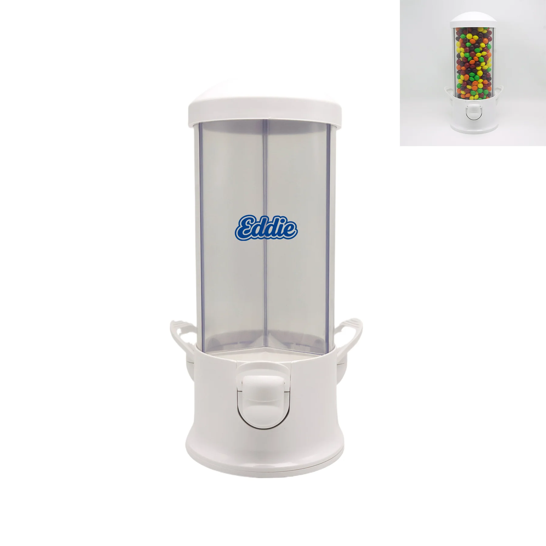 Triple Compartment Candy & Nut Dispenser