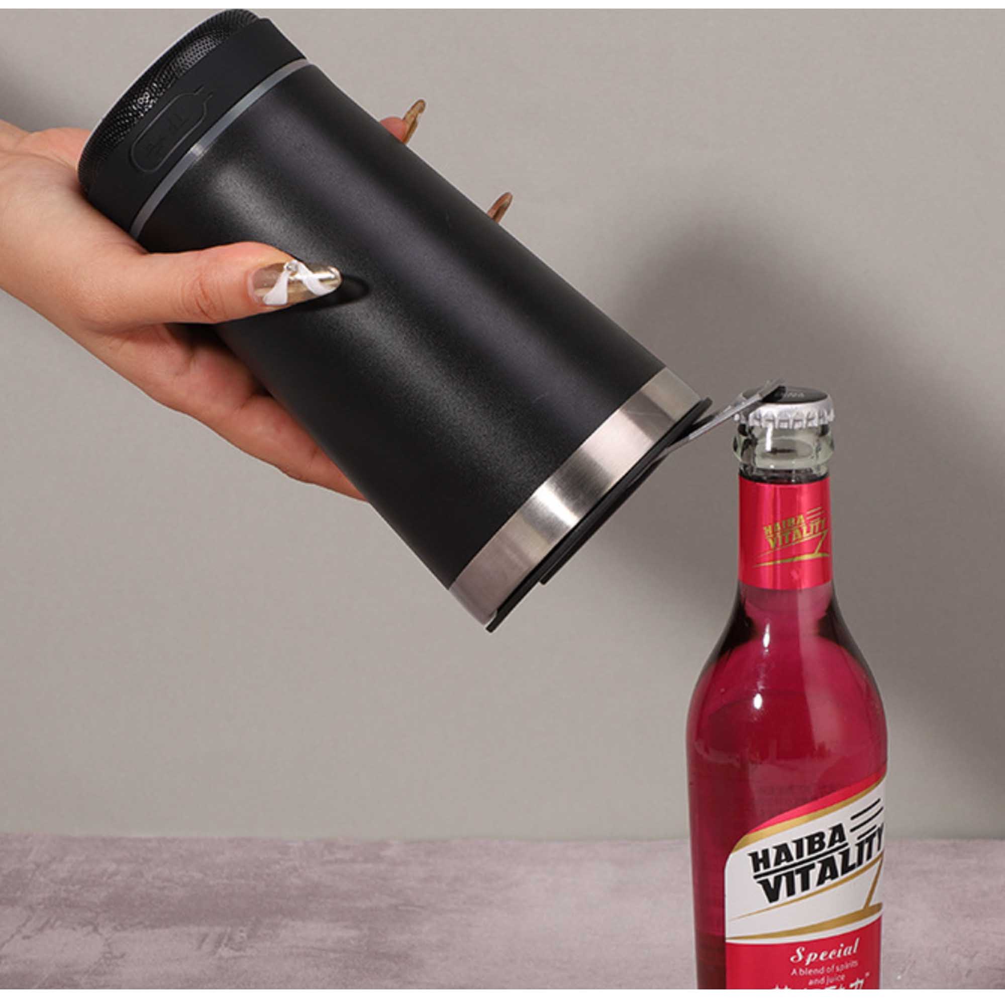 Stainless Steel Mug with Bluetooth Speaker