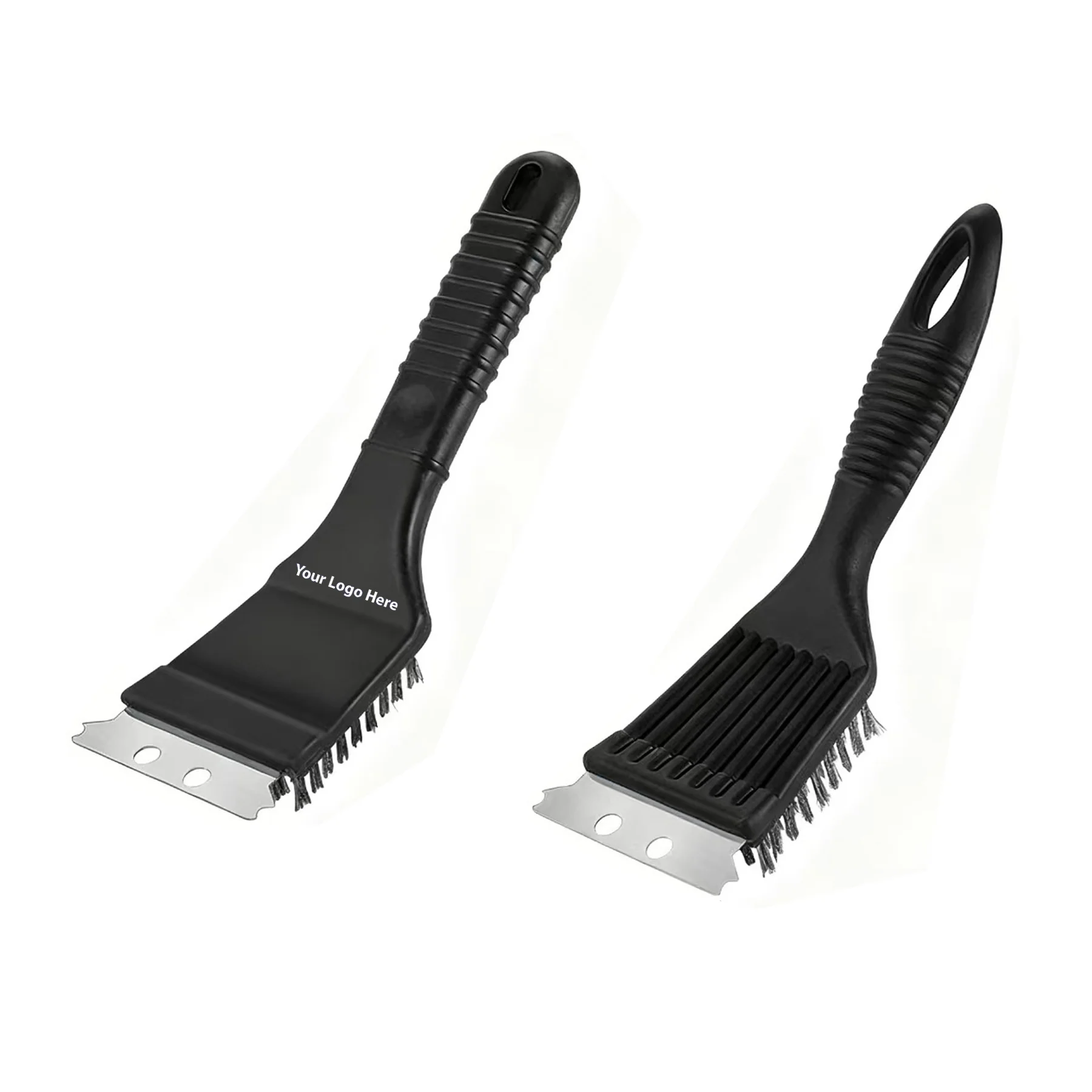 BBQ Grill Brush With Scraper