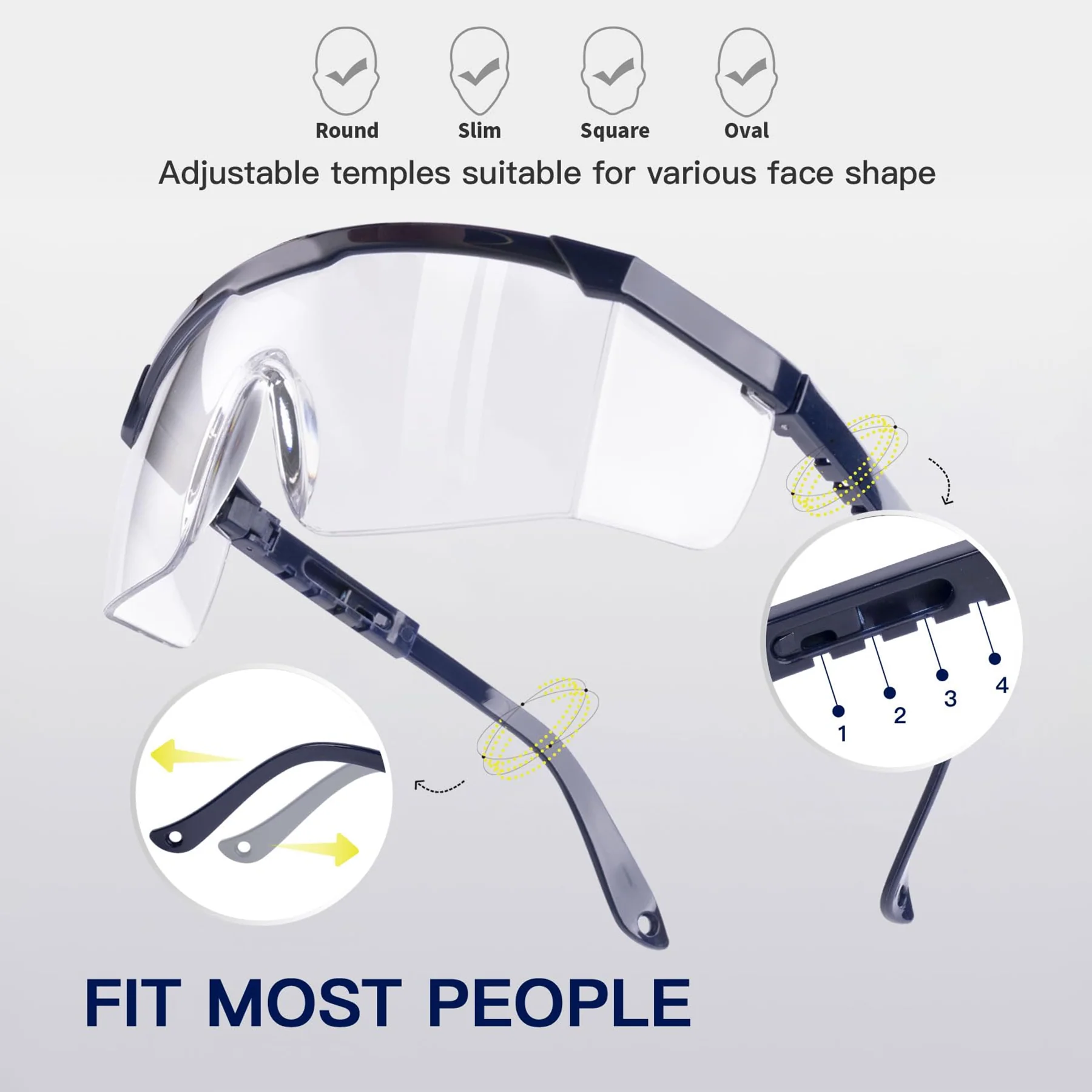 Anti-Fog Safety Goggles