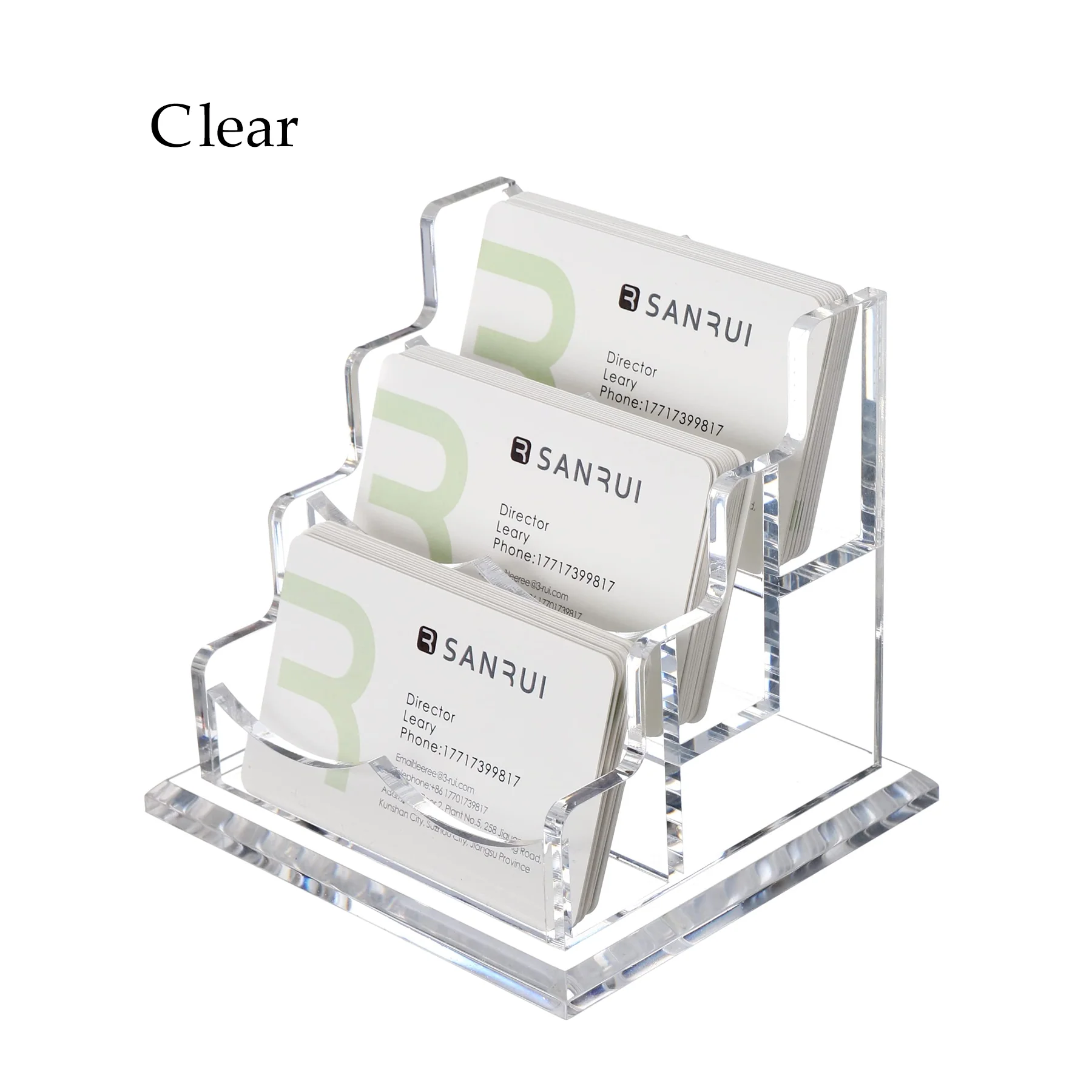Premium Acrylic Business Card Holder