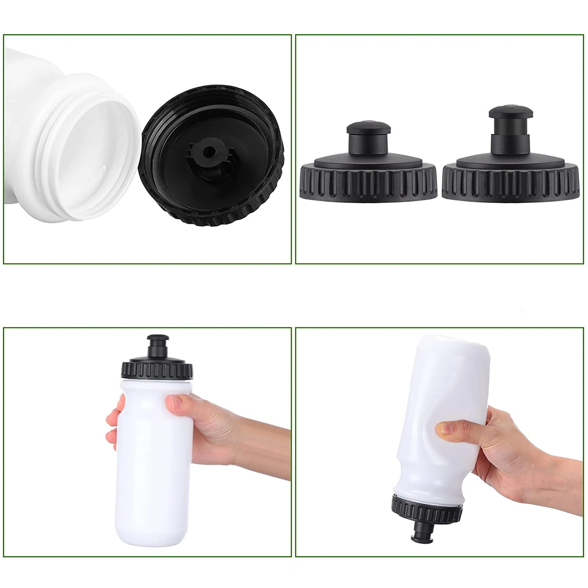 20Oz Sports Squeeze Water Bottle