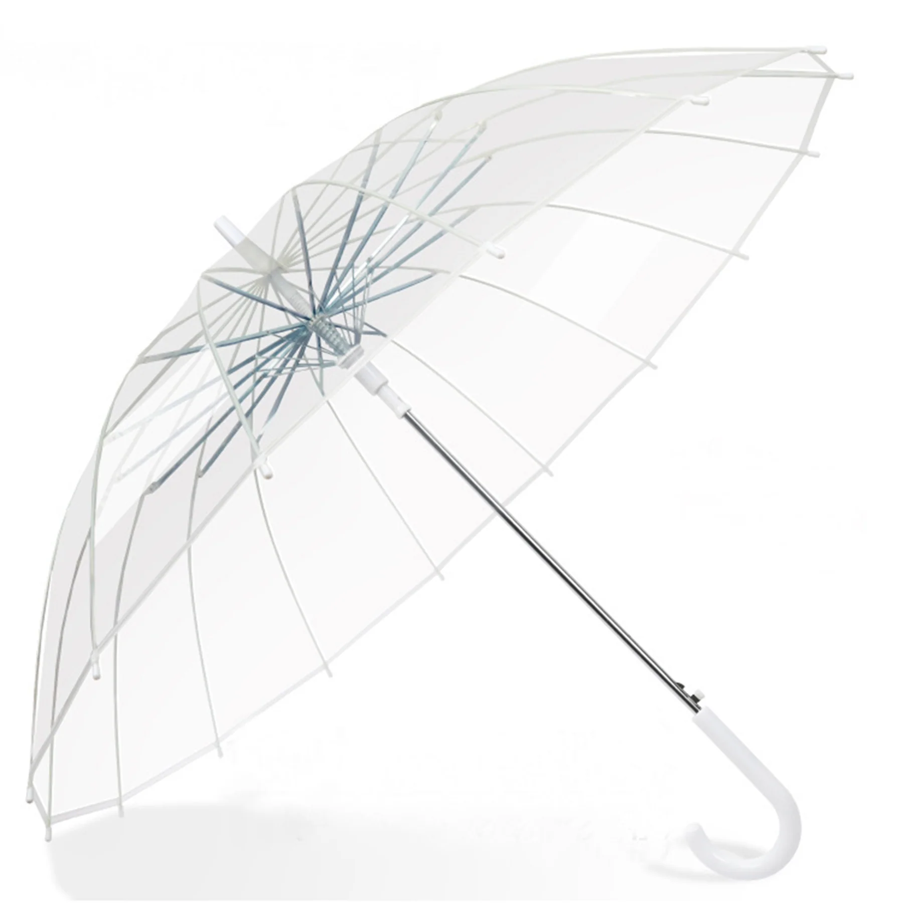 16 Bibs Clear Bubble Umbrella For Wedding Daily Use
