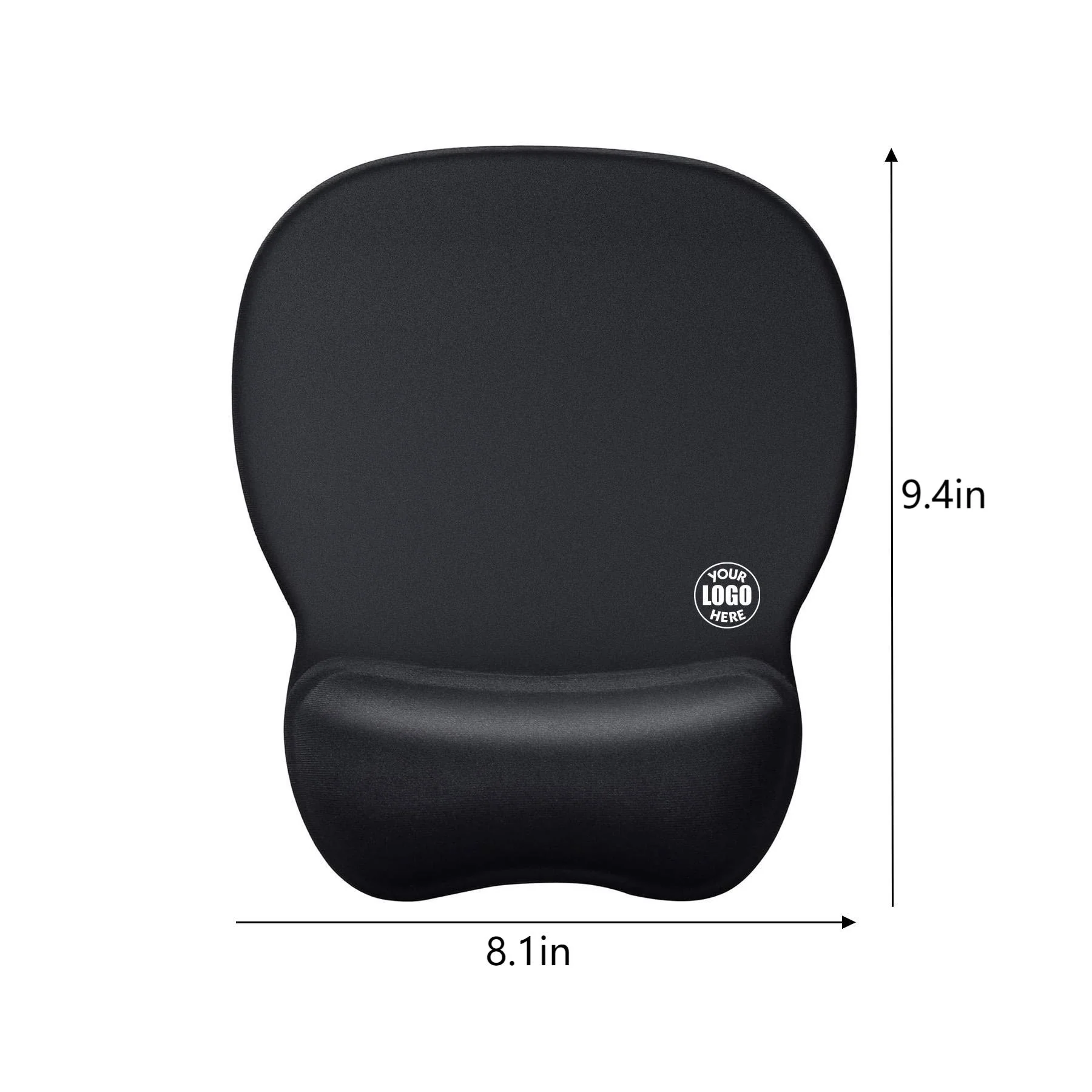 Ergonomic Mouse Pad With Gel Wrist Rest