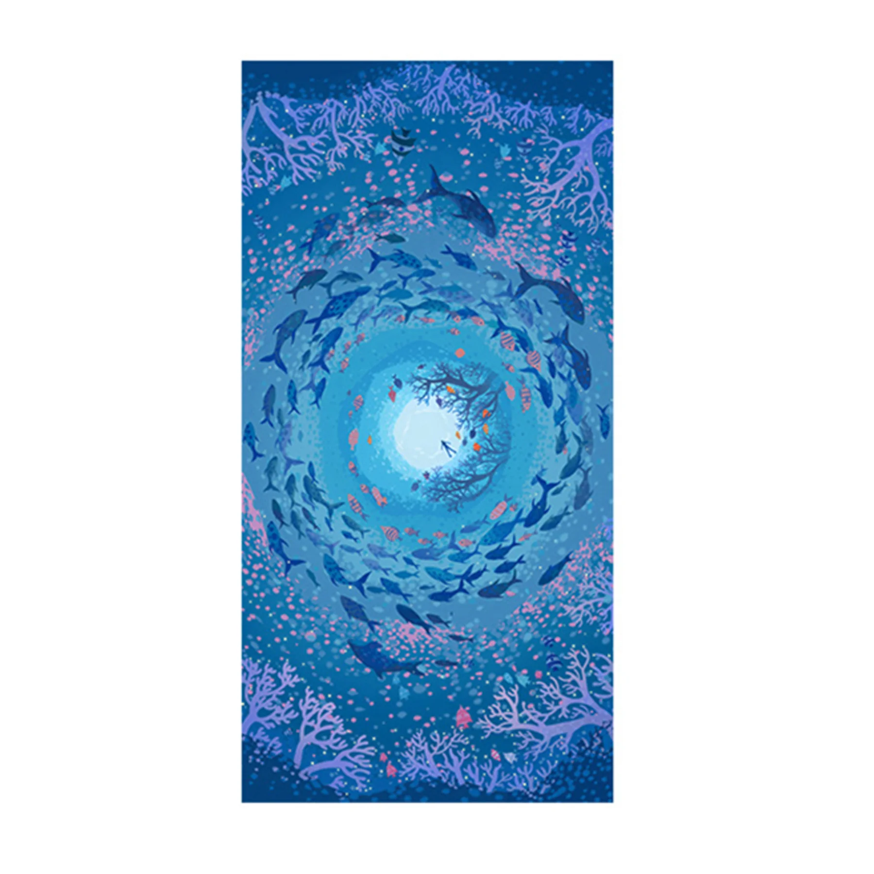 Magnetic Quick-Dry Microfiber Beach Towel