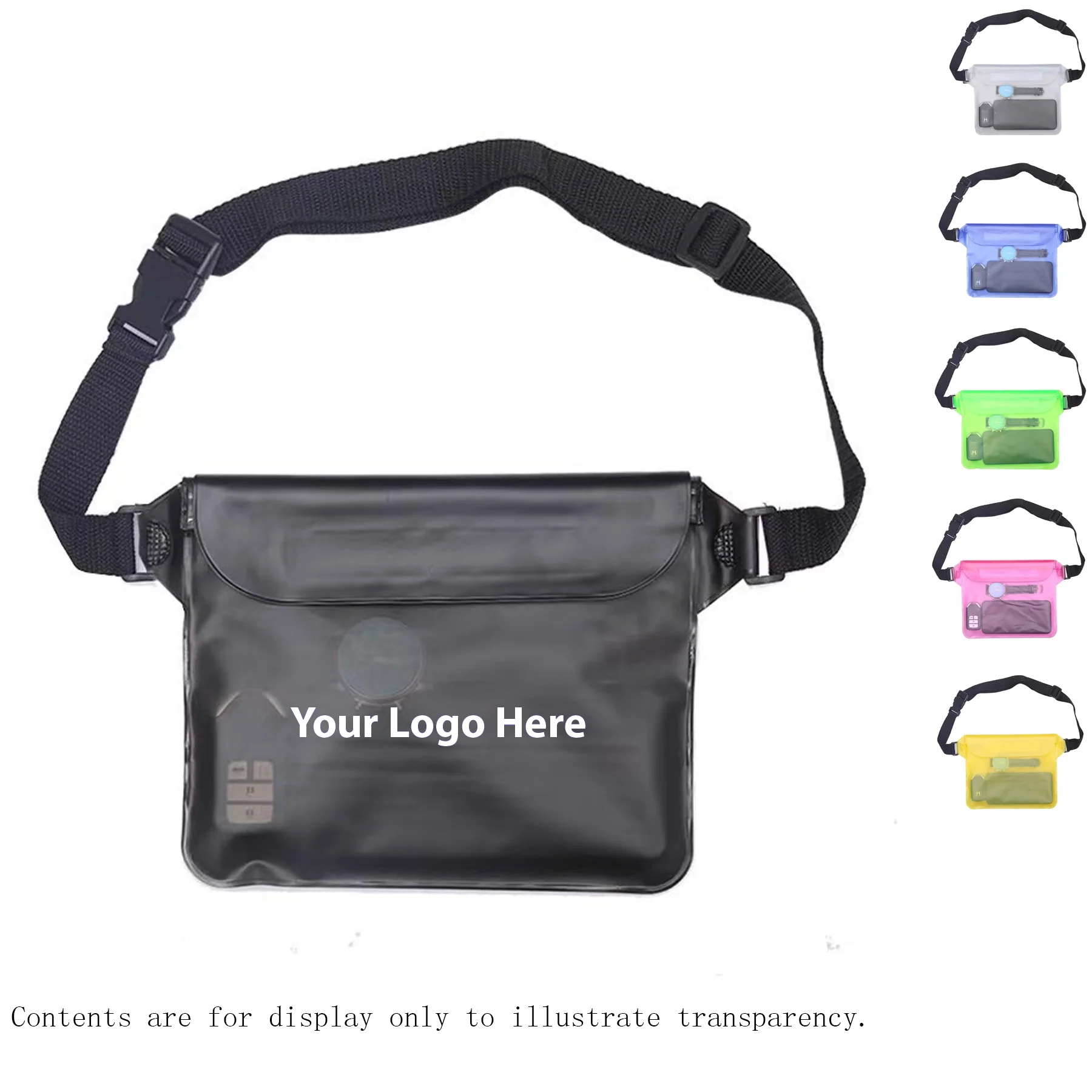 Translucent Waterproof Waist Bag