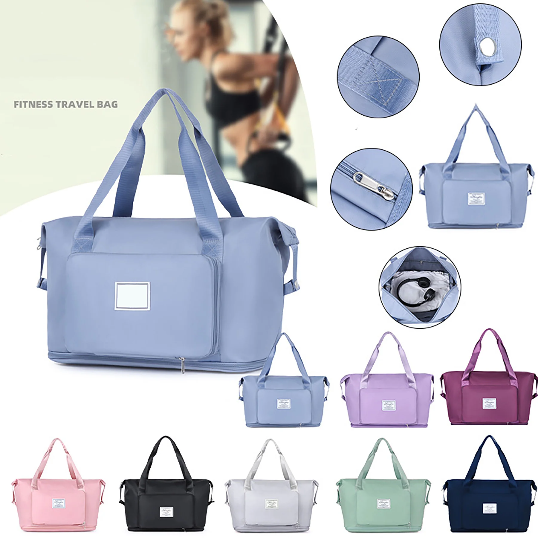 Folding Expandable Travel Bag