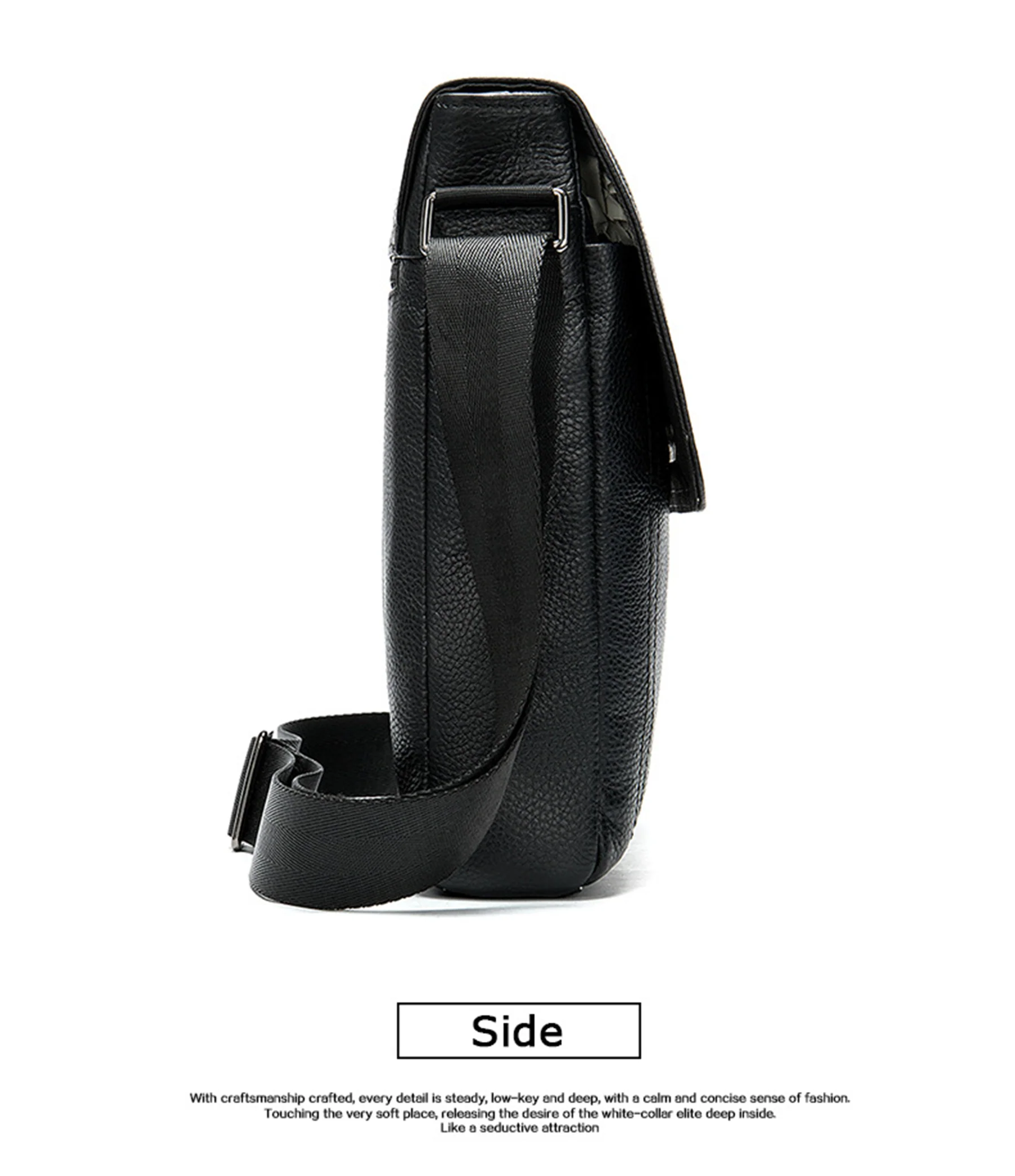 Leather Messenger Bag
