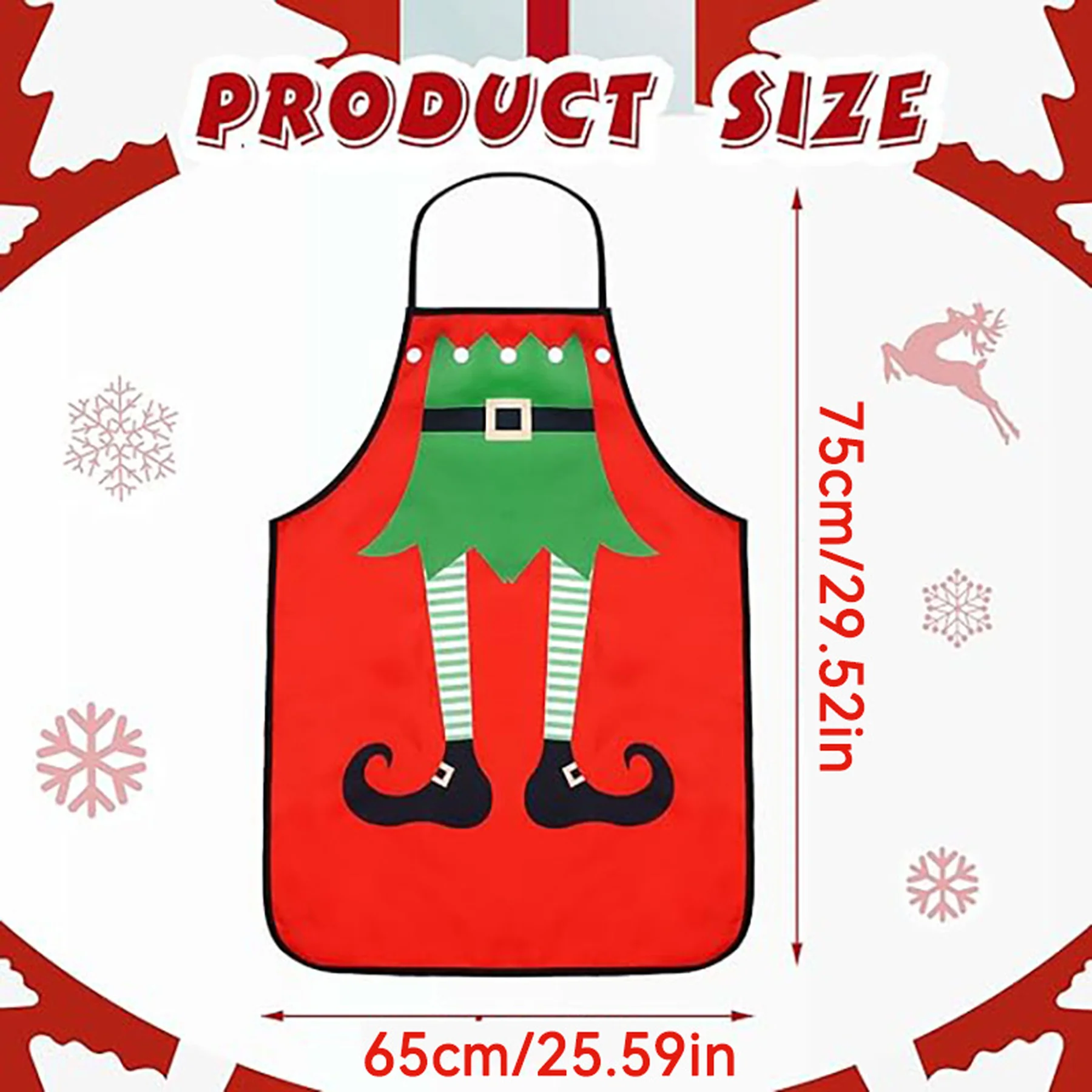 Custom-Designed 3D Digital Print Aprons