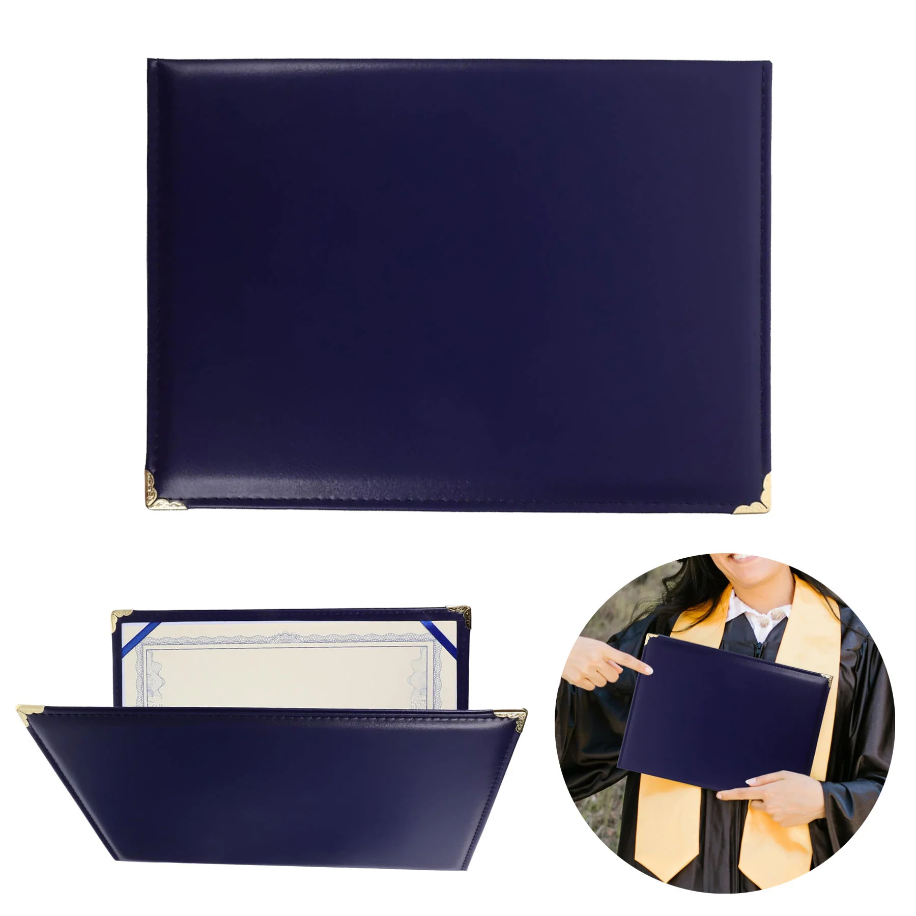 Premium Leather Certificate Holder
