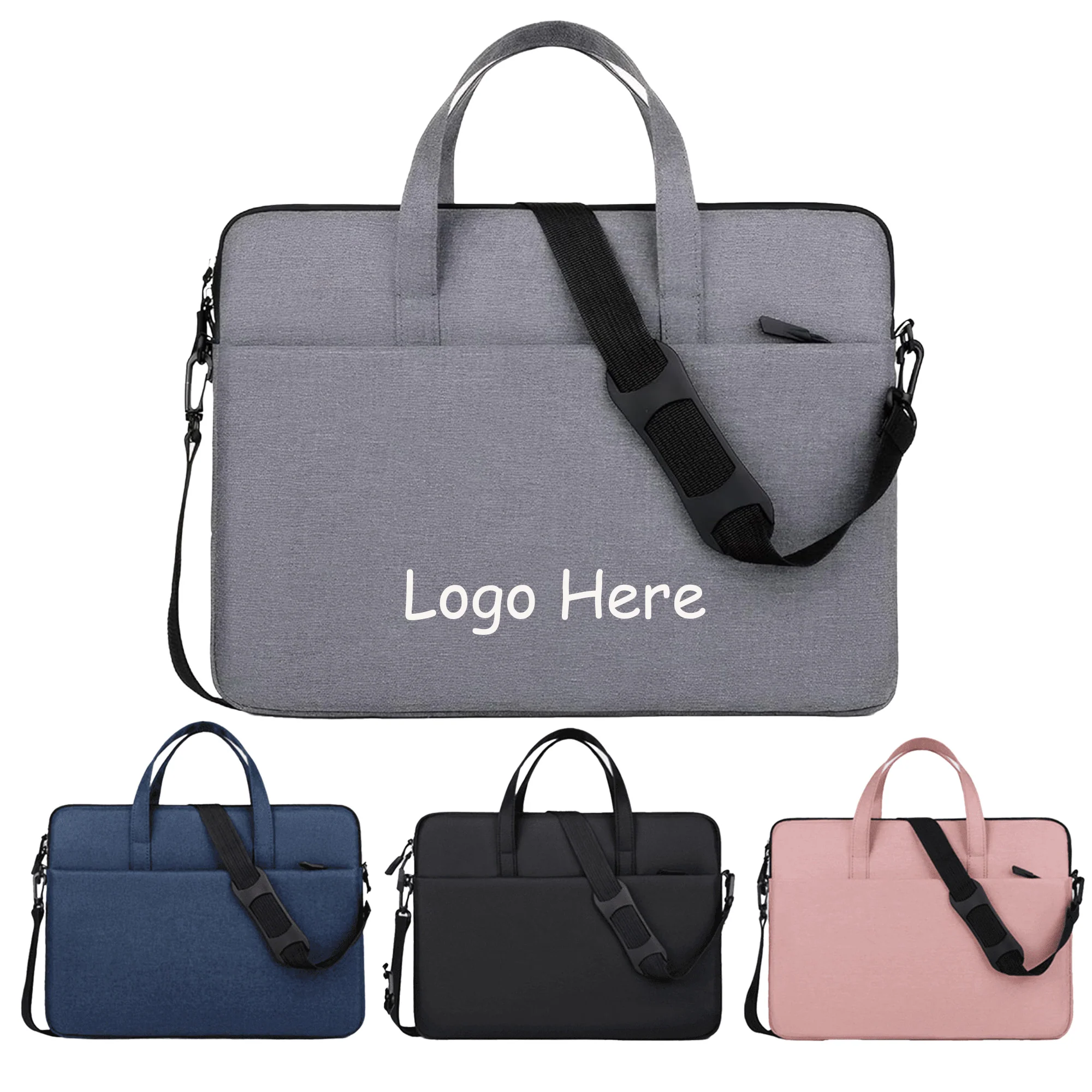 Durable Nylon Laptop Carry Bag With Handle