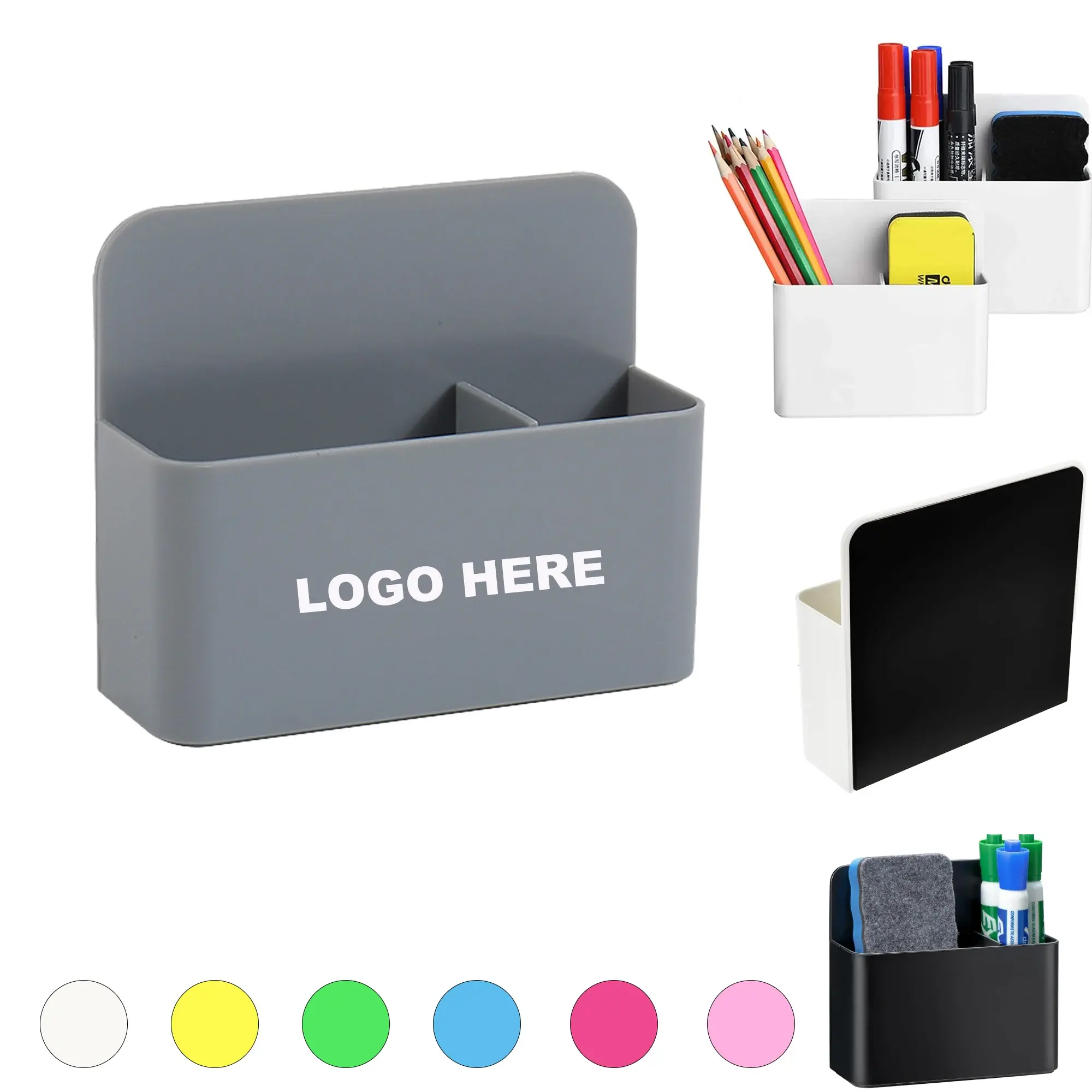 Magnetic Whiteboard Pencil Case Storage Box